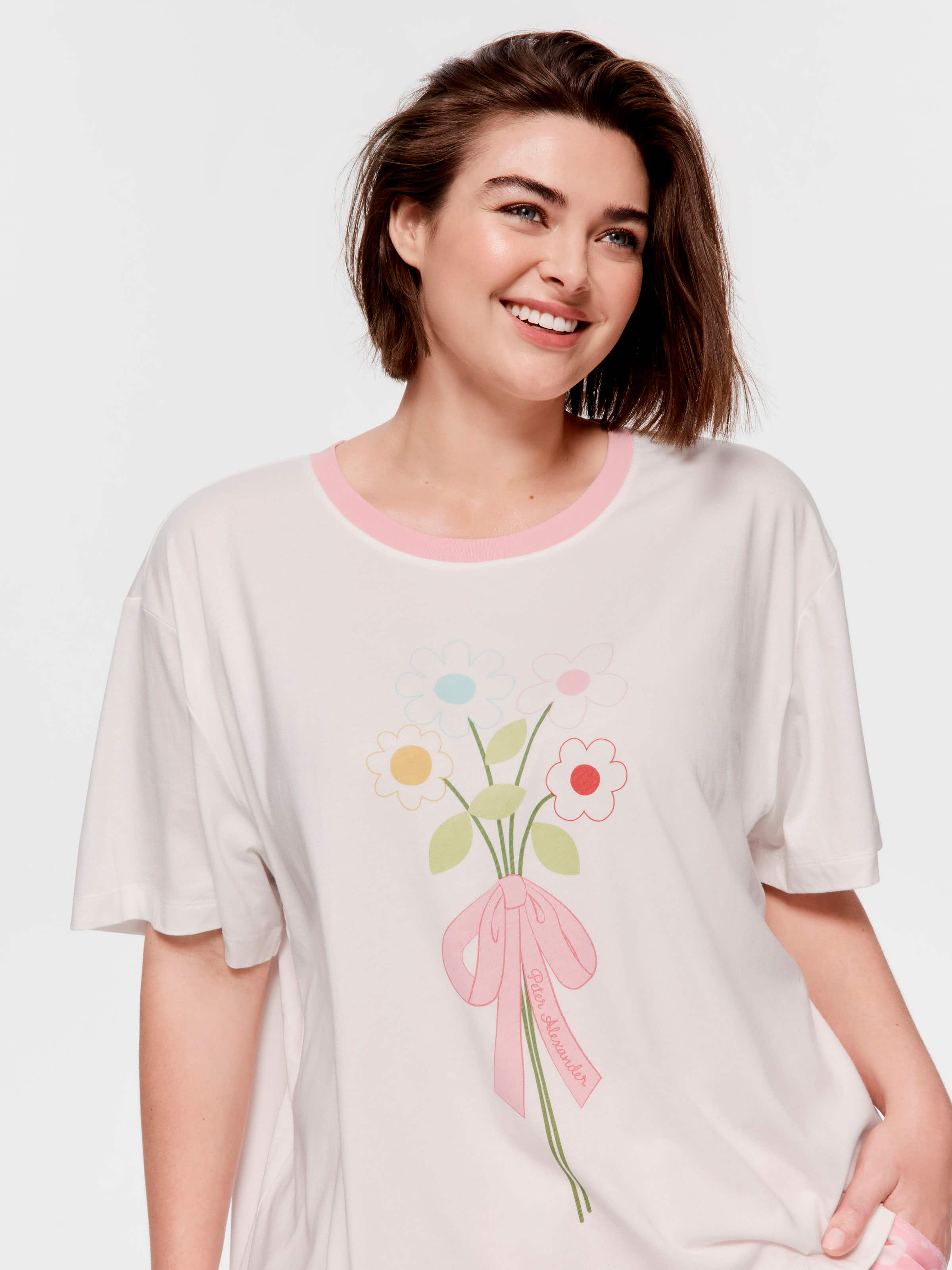 P.A. Plus Flower Bouquet Tee