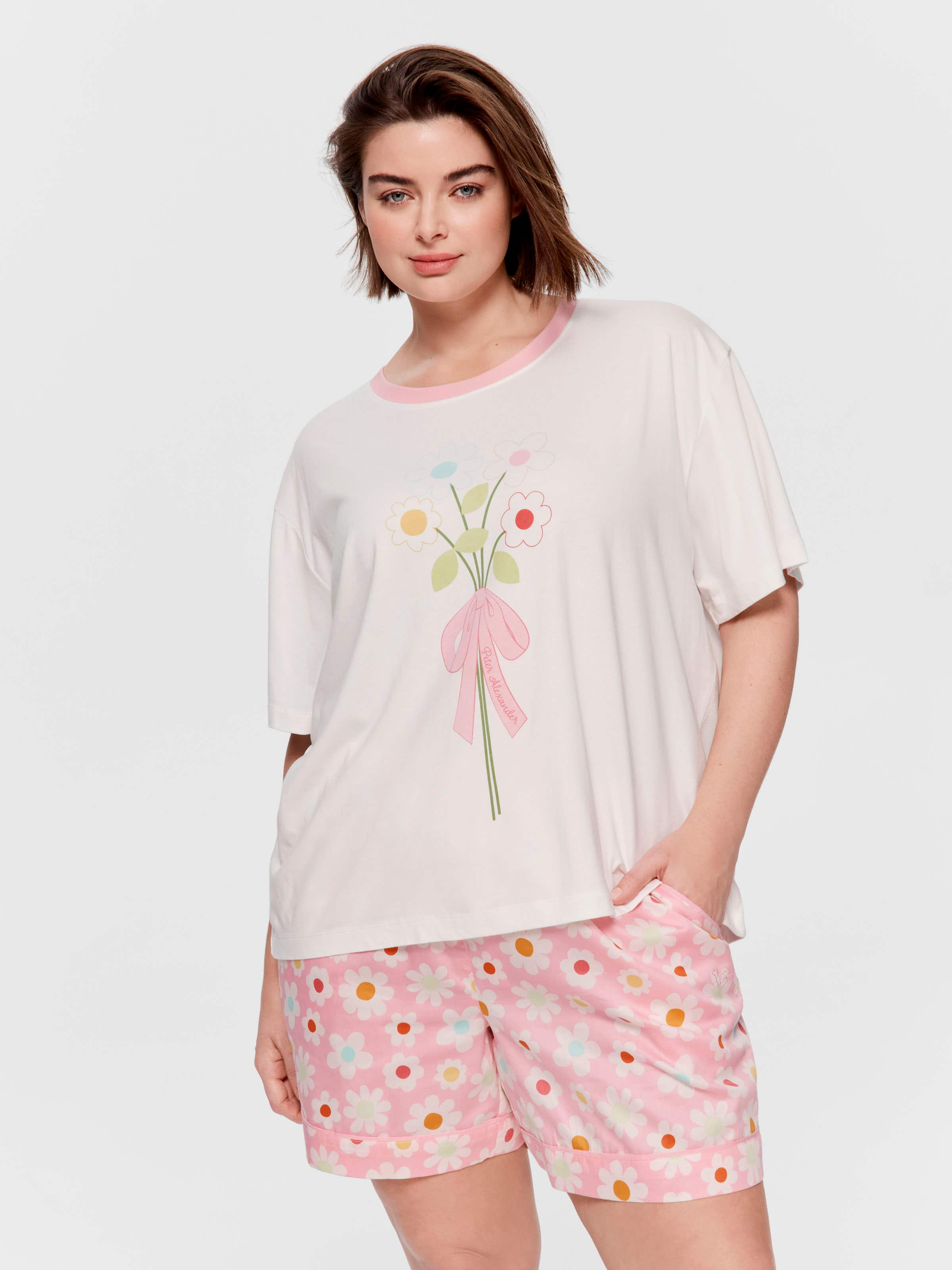 P.A. Plus Flower Bouquet Tee