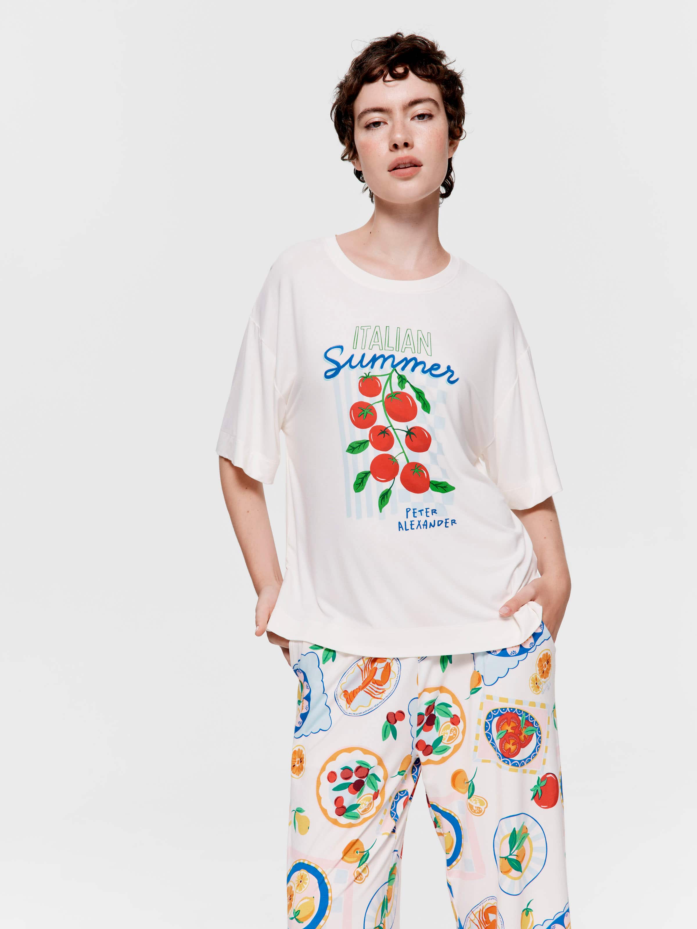 Italian Summer Bamboo Jersey Tee