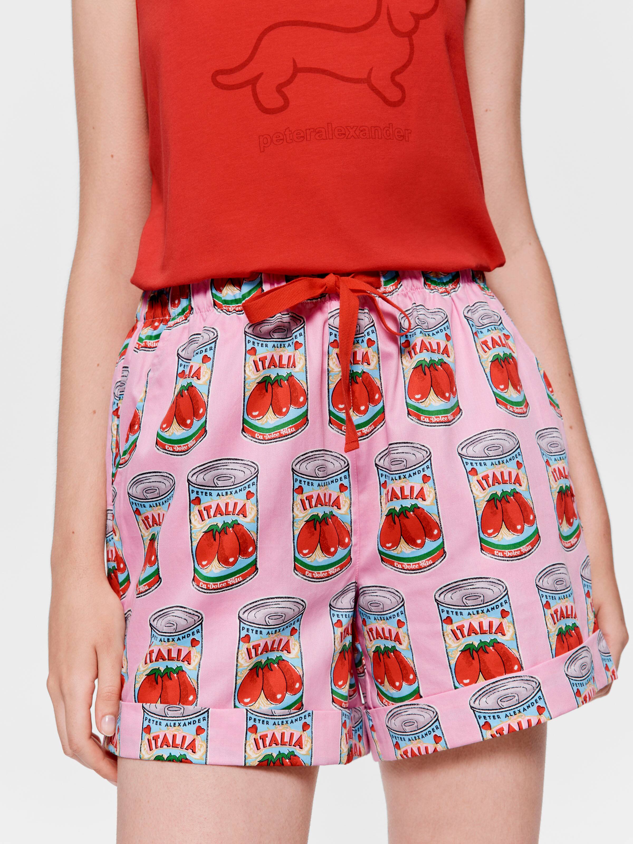 Italian Canned Tomato 100% Cotton Boyshort
