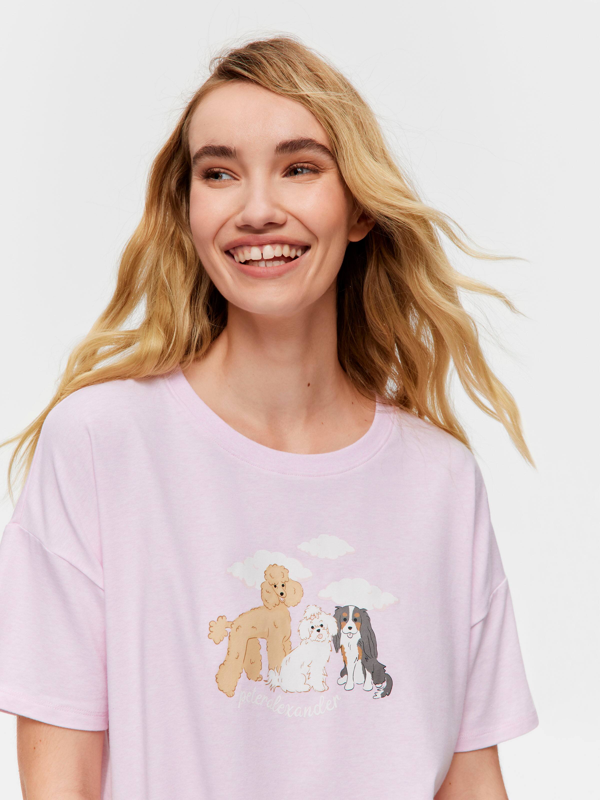 Mixed Cloud Dog Tee