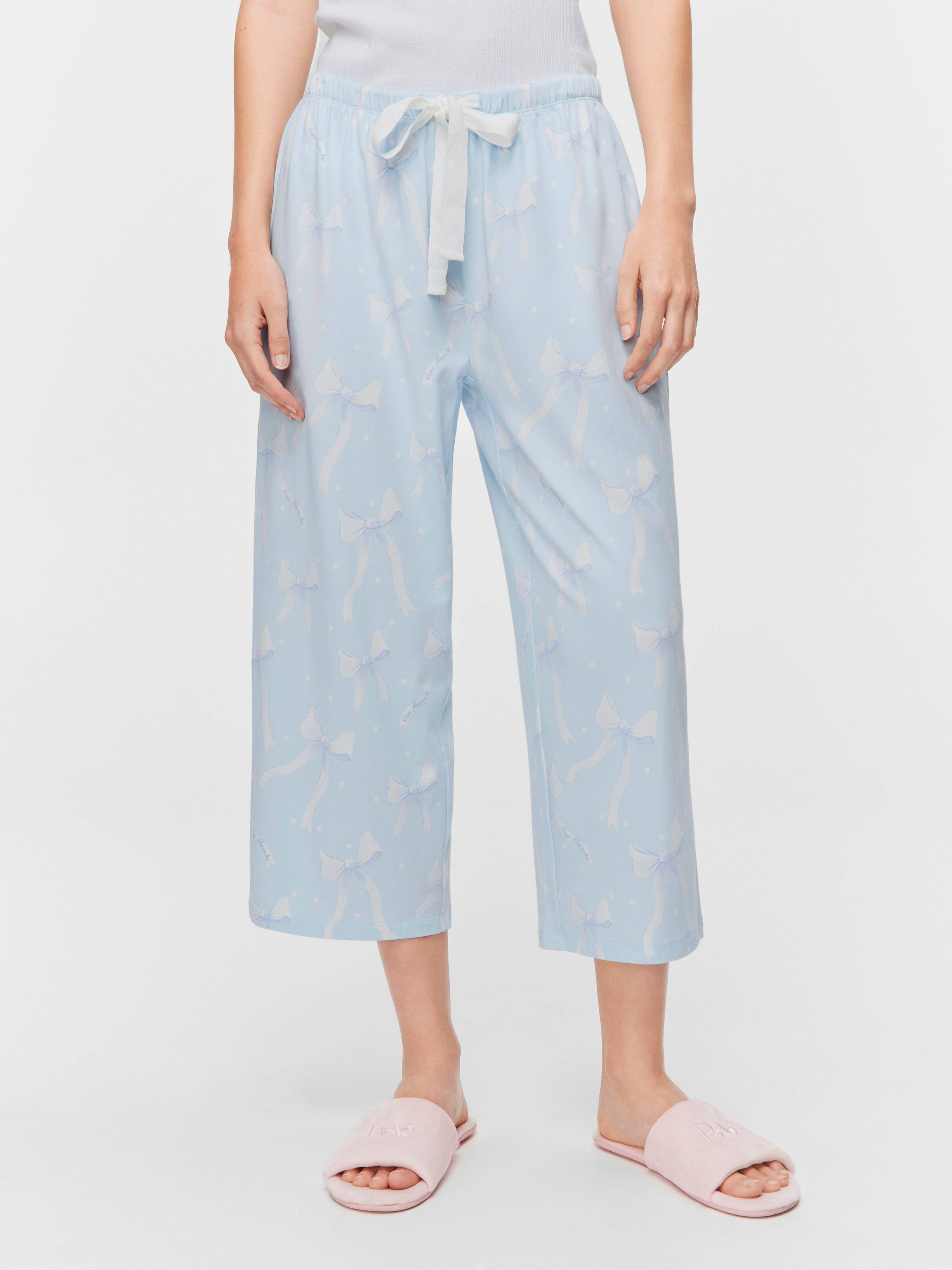 Soft Bow 3/4 Pj Pant