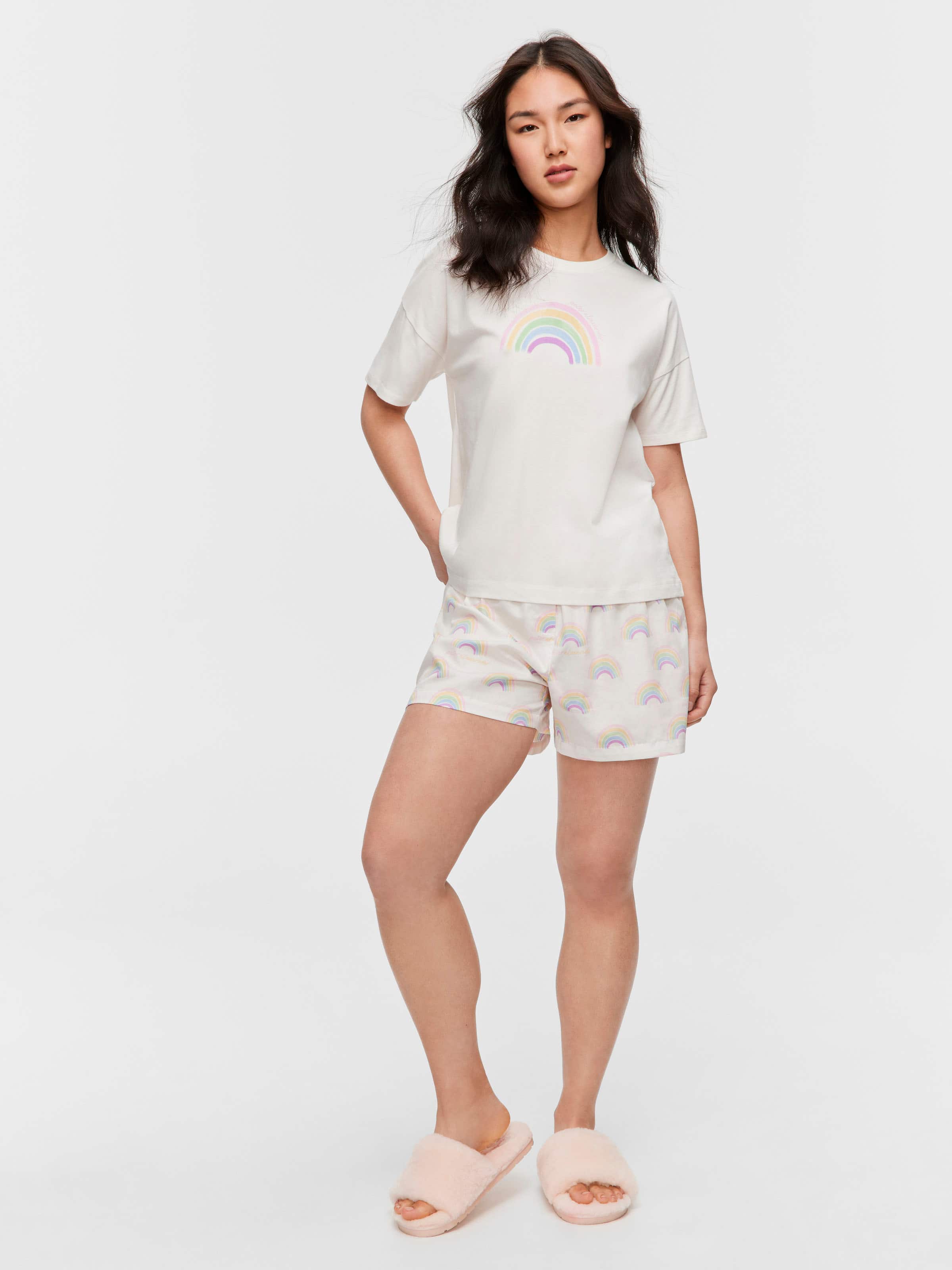 Rainbow Oversized Tee