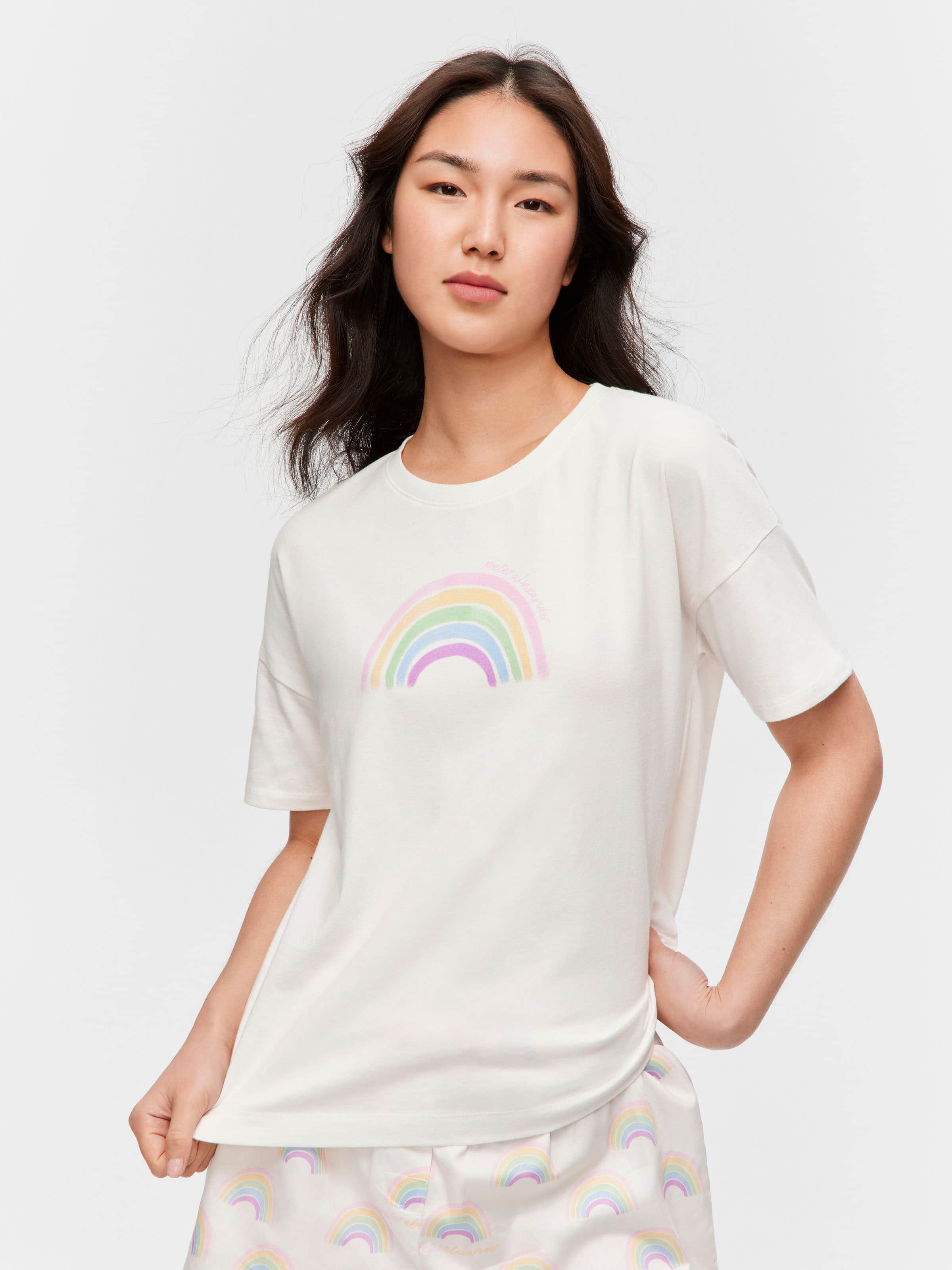 Rainbow Oversized Tee