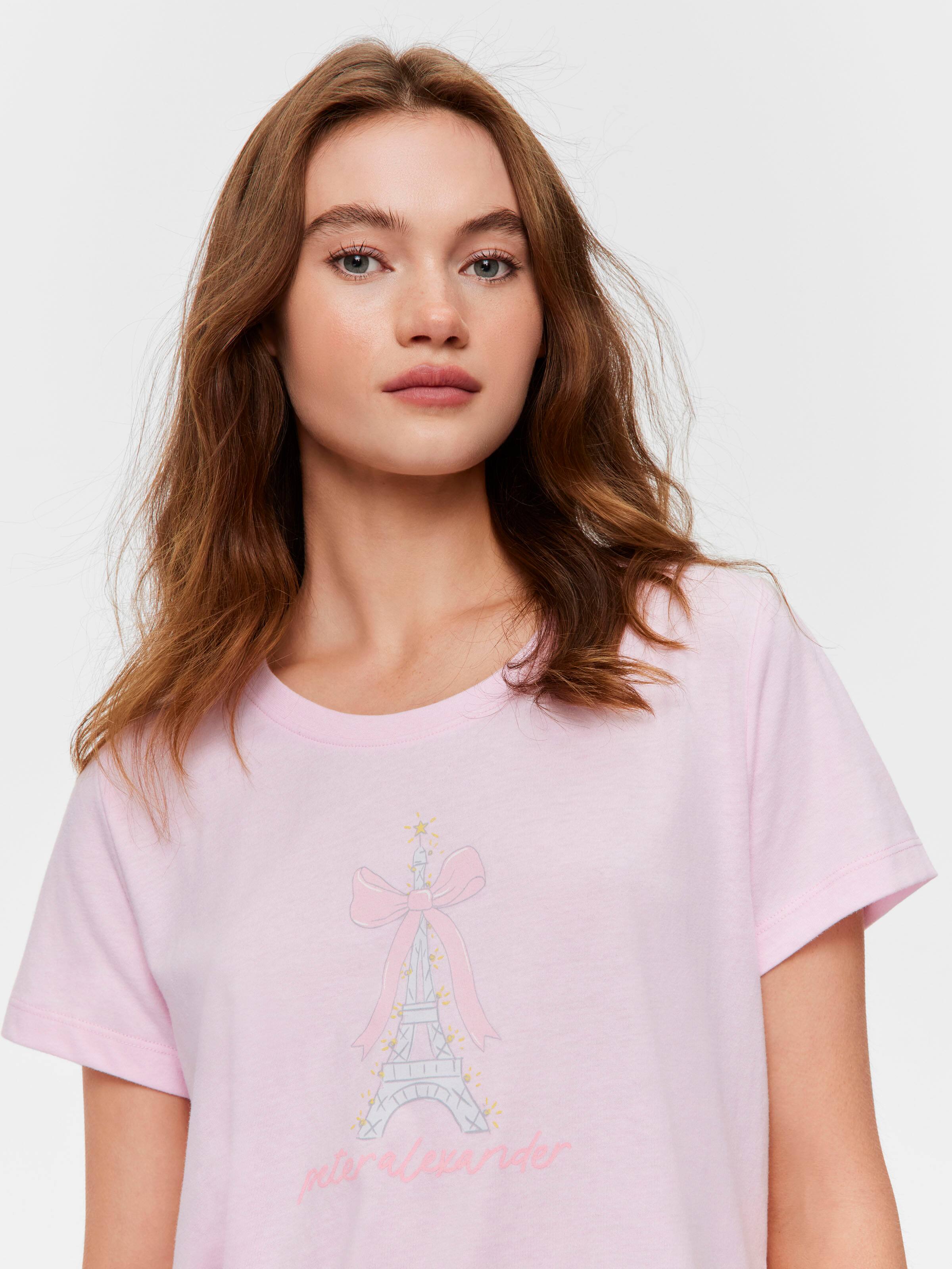 Pink Paris Tee