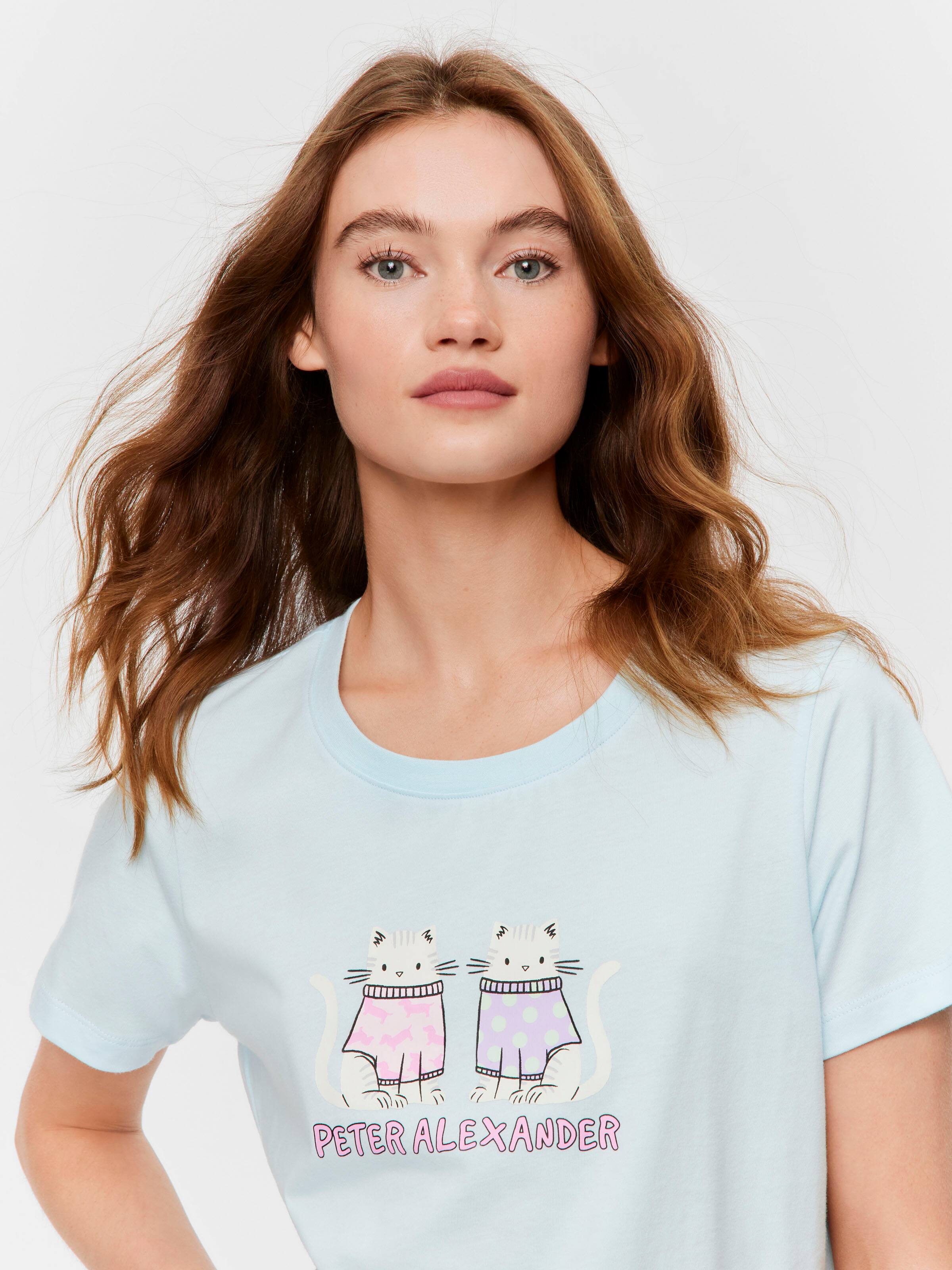 Cat Wearing Sweaters Tee