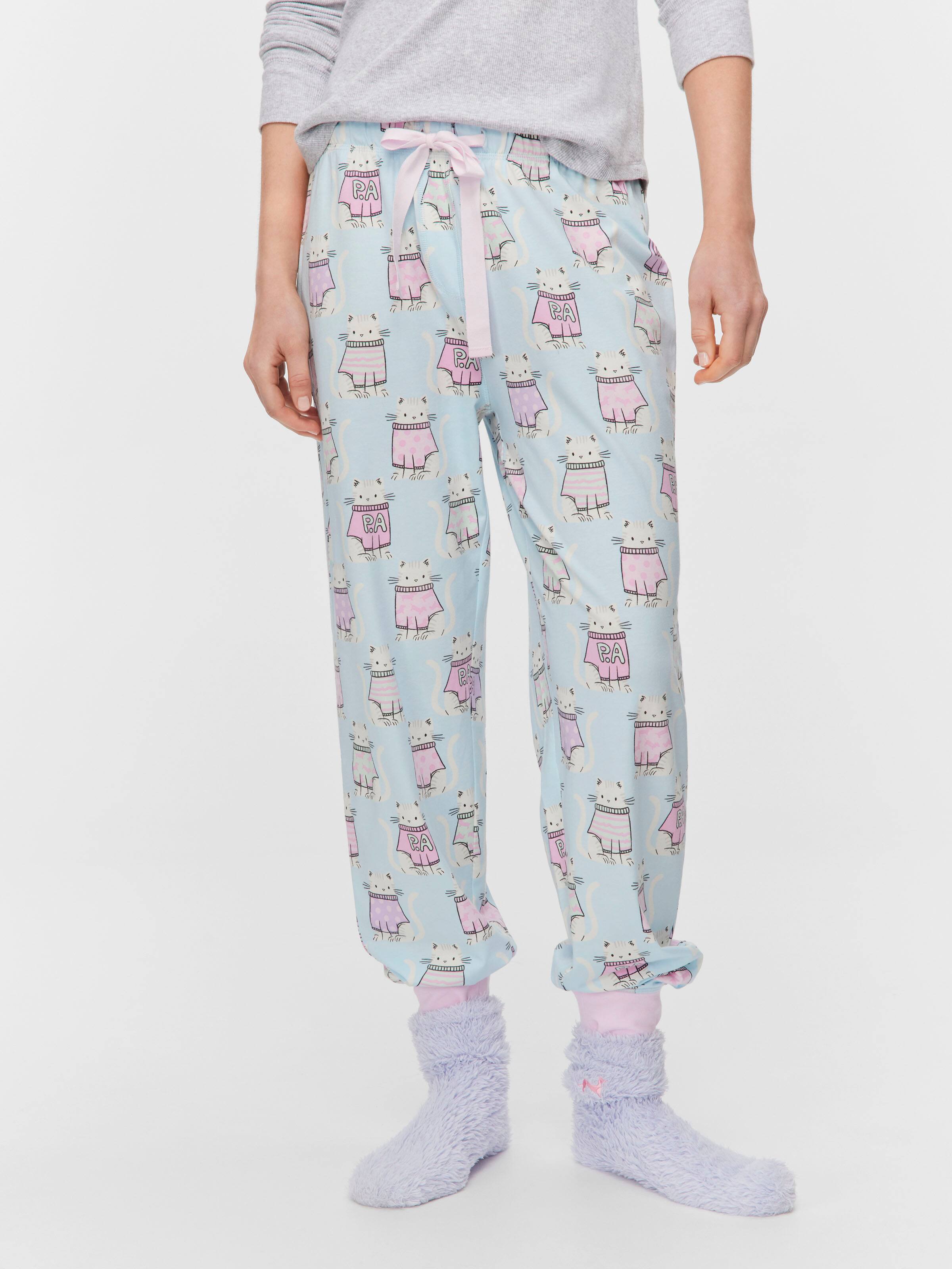 Cats Wearing Sweaters Pj Pant