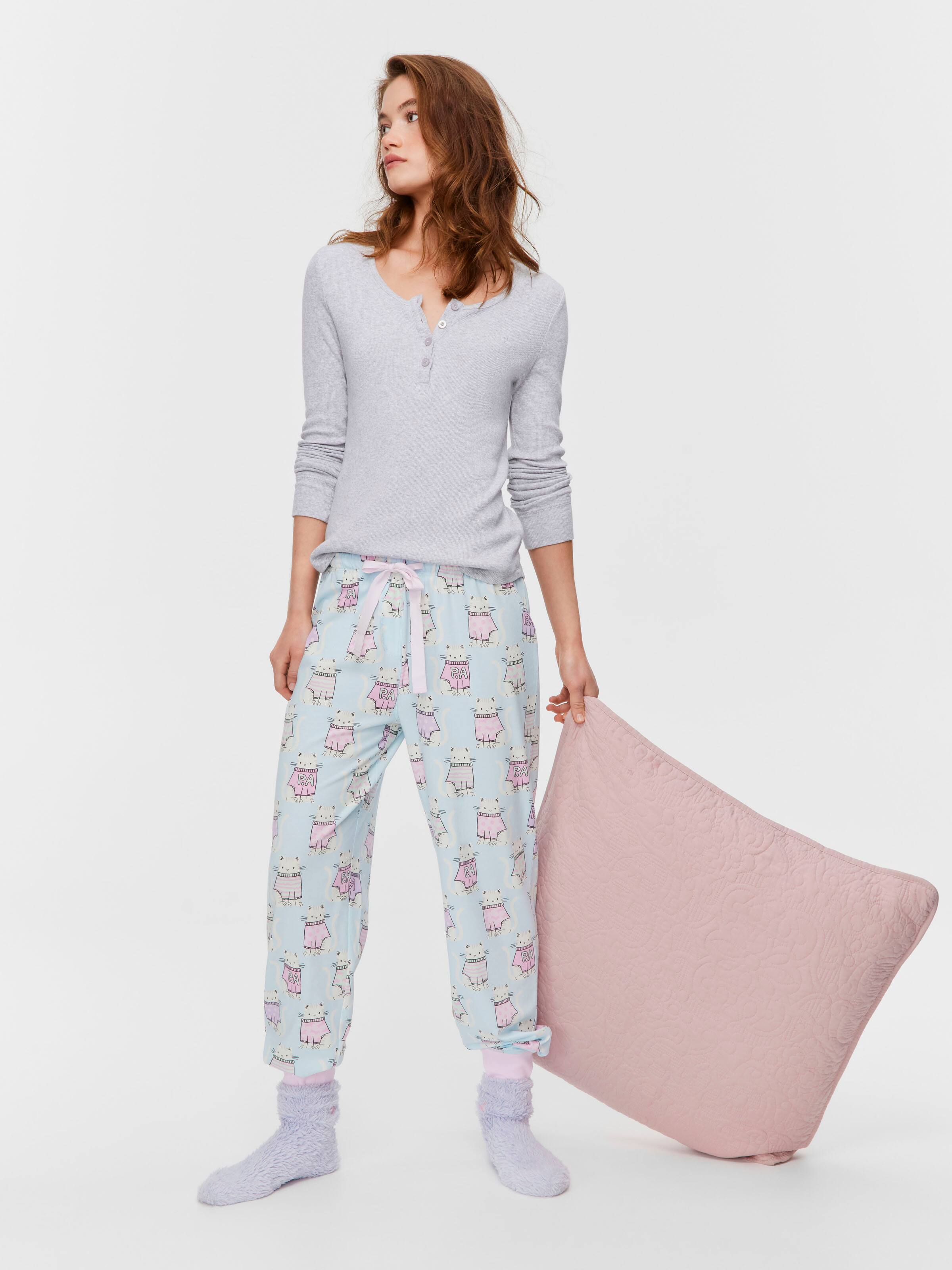 Cats Wearing Sweaters Pj Pant