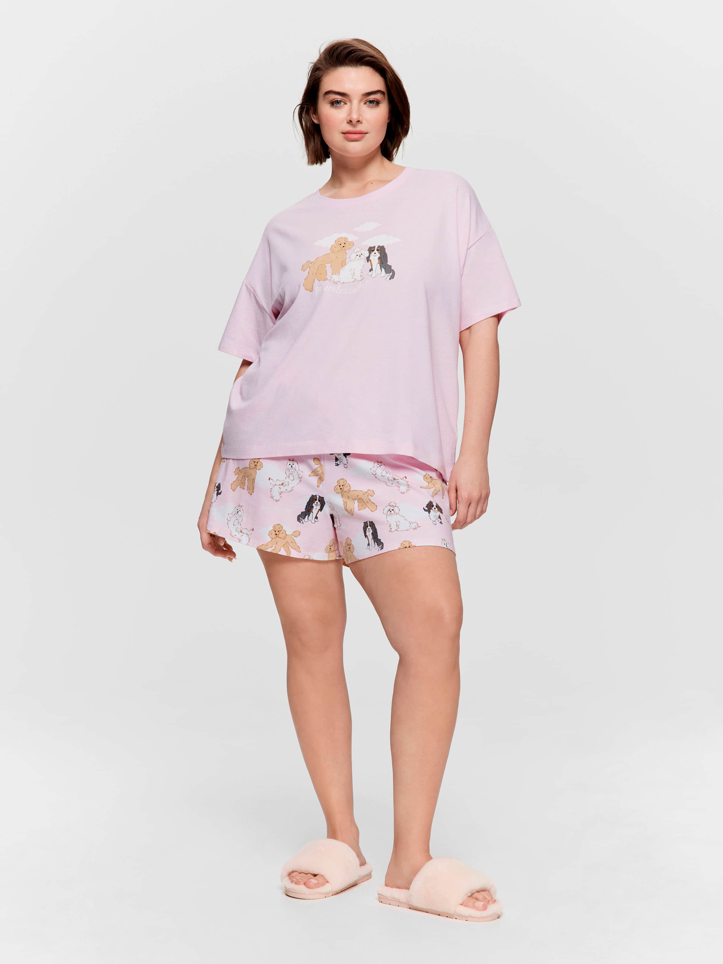 P.A. Plus Mixed Cloud Dog Tee