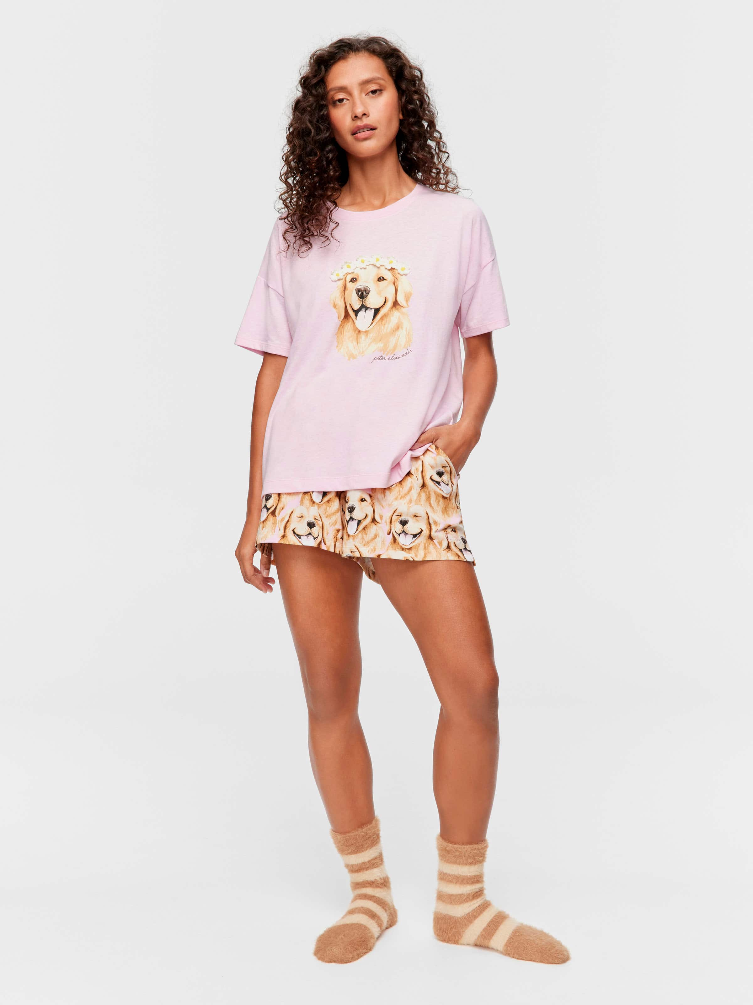 Golden Retriever Oversized Tee