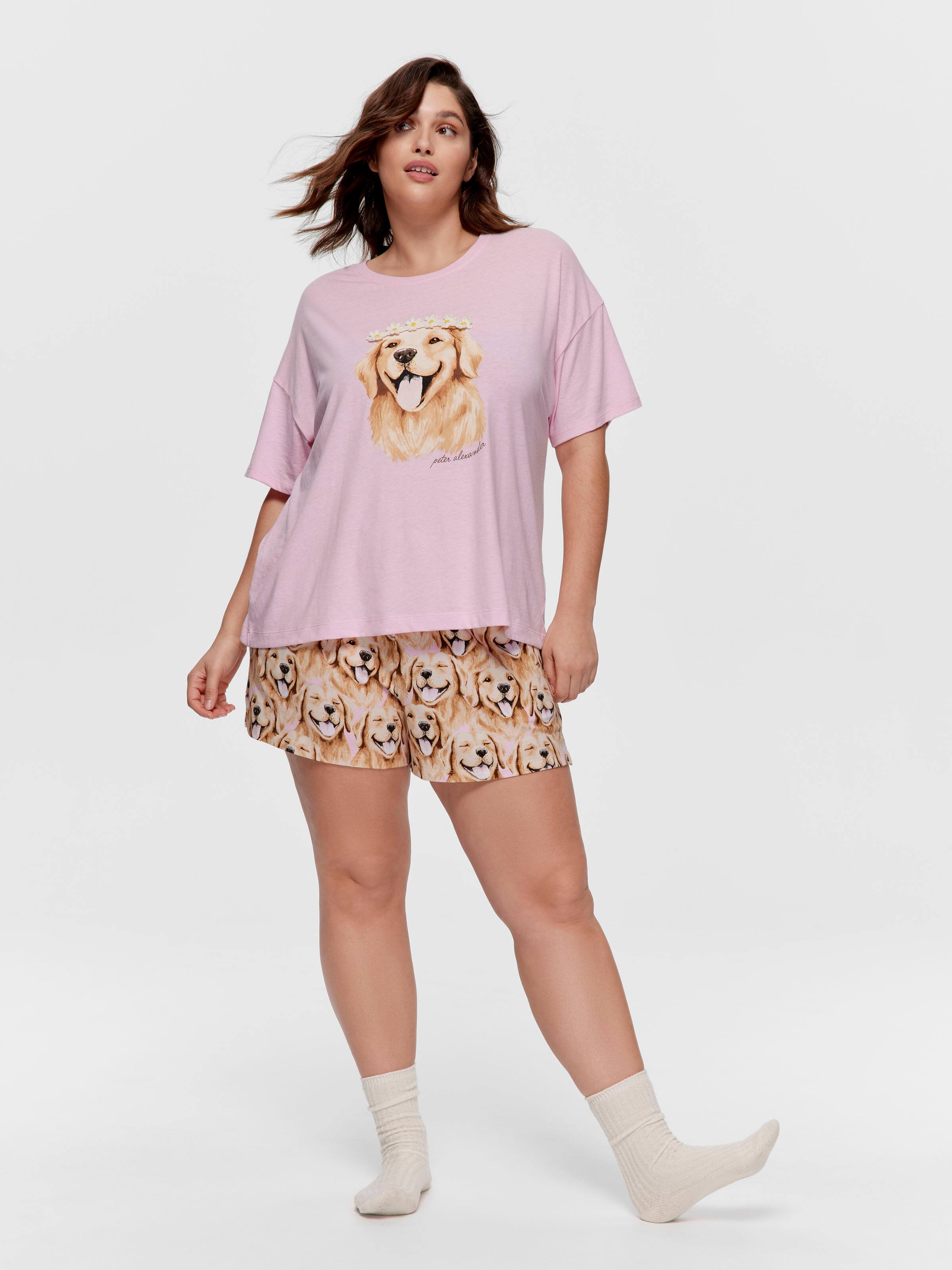 P.A. Plus Golden Retriever Oversized Tee