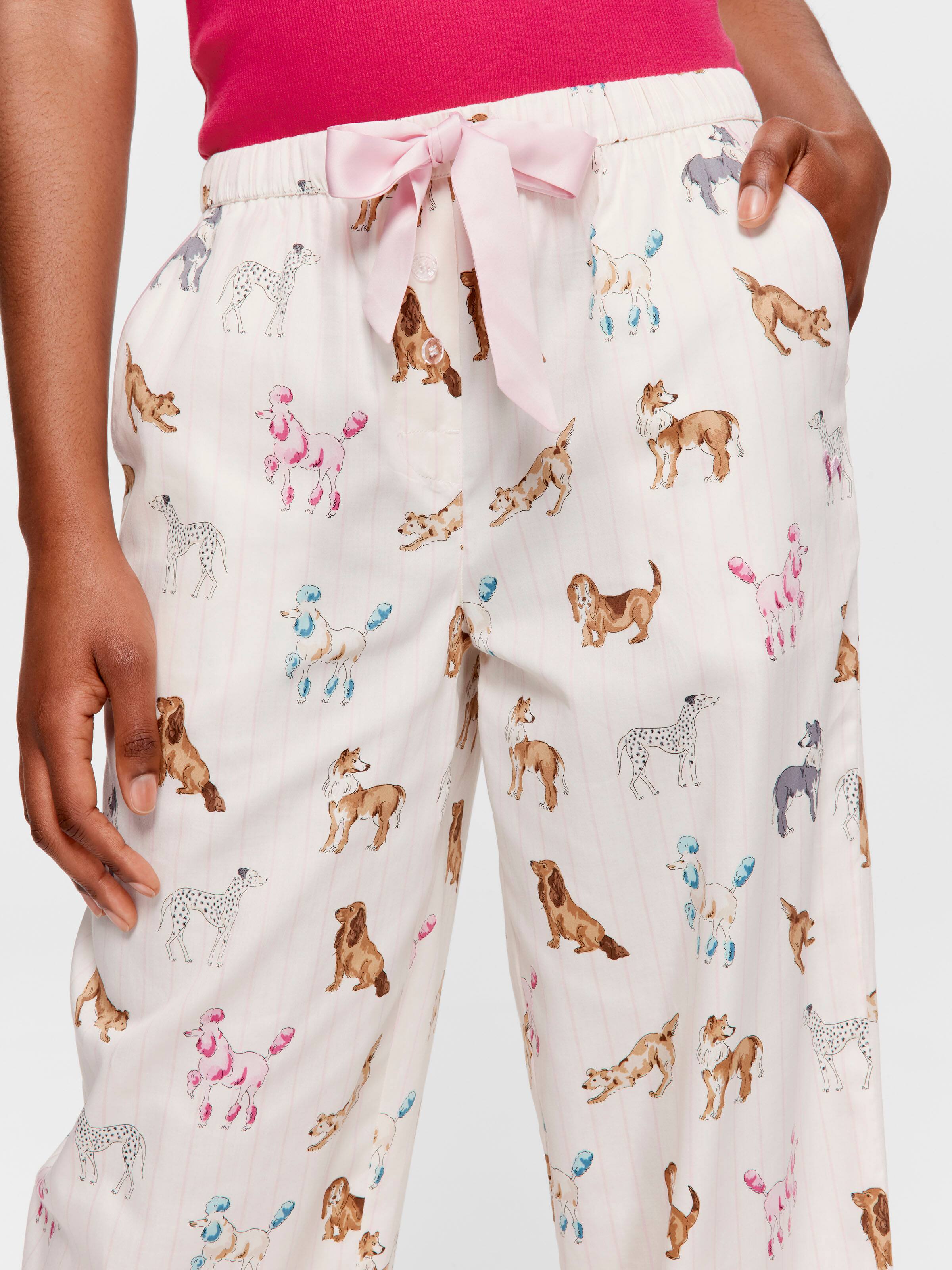 Mixed Dogs 100% Cotton Classic Pj Pant
