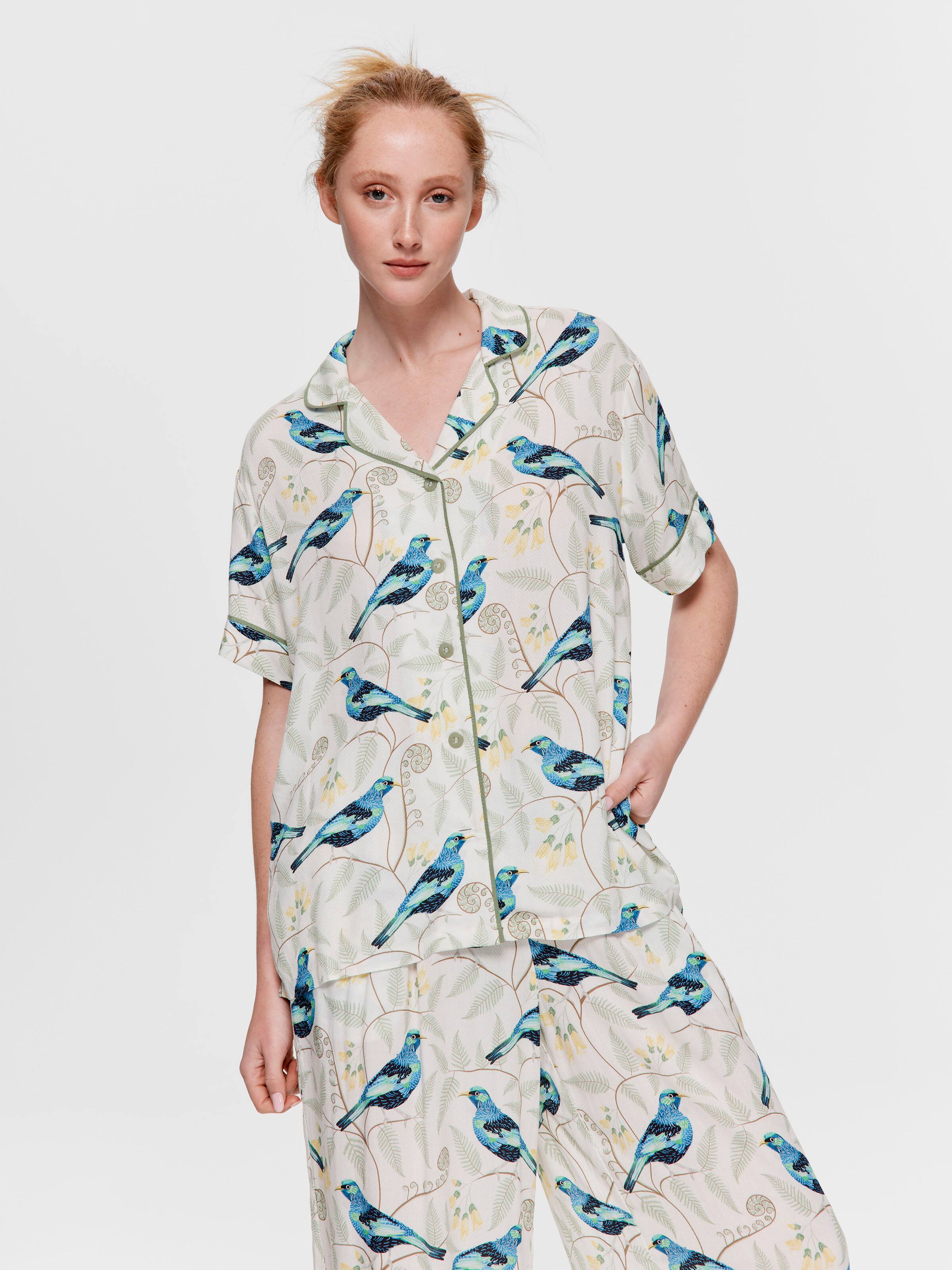 Tui Bird Short Sleeve Shirt