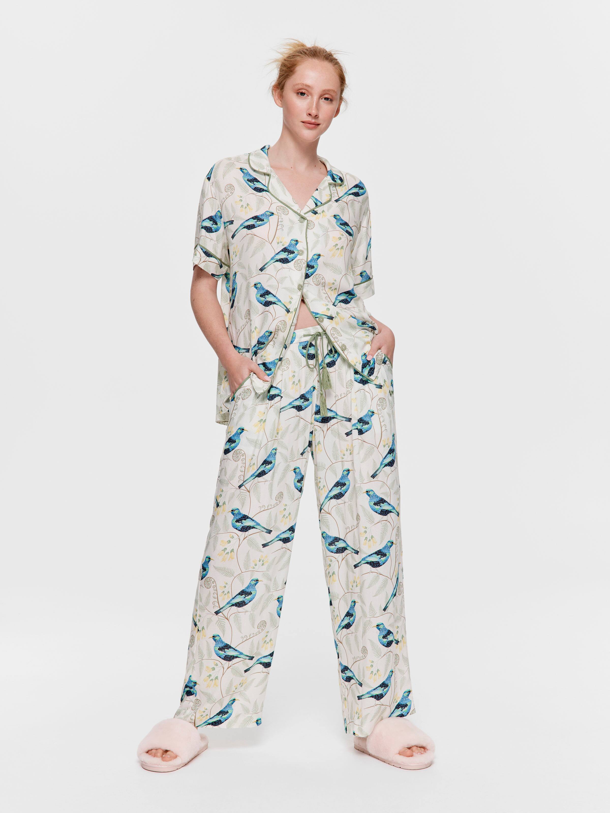 Tui Bird Wide Leg Pj Pant
