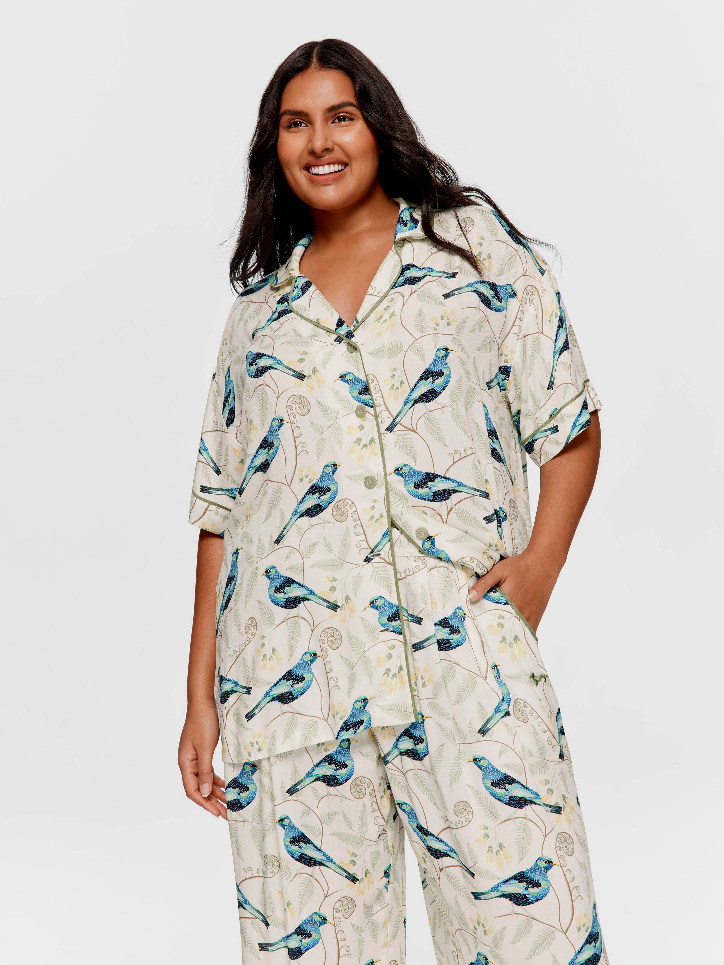 P.A. Plus Tui Bird Short Sleeve Shirt