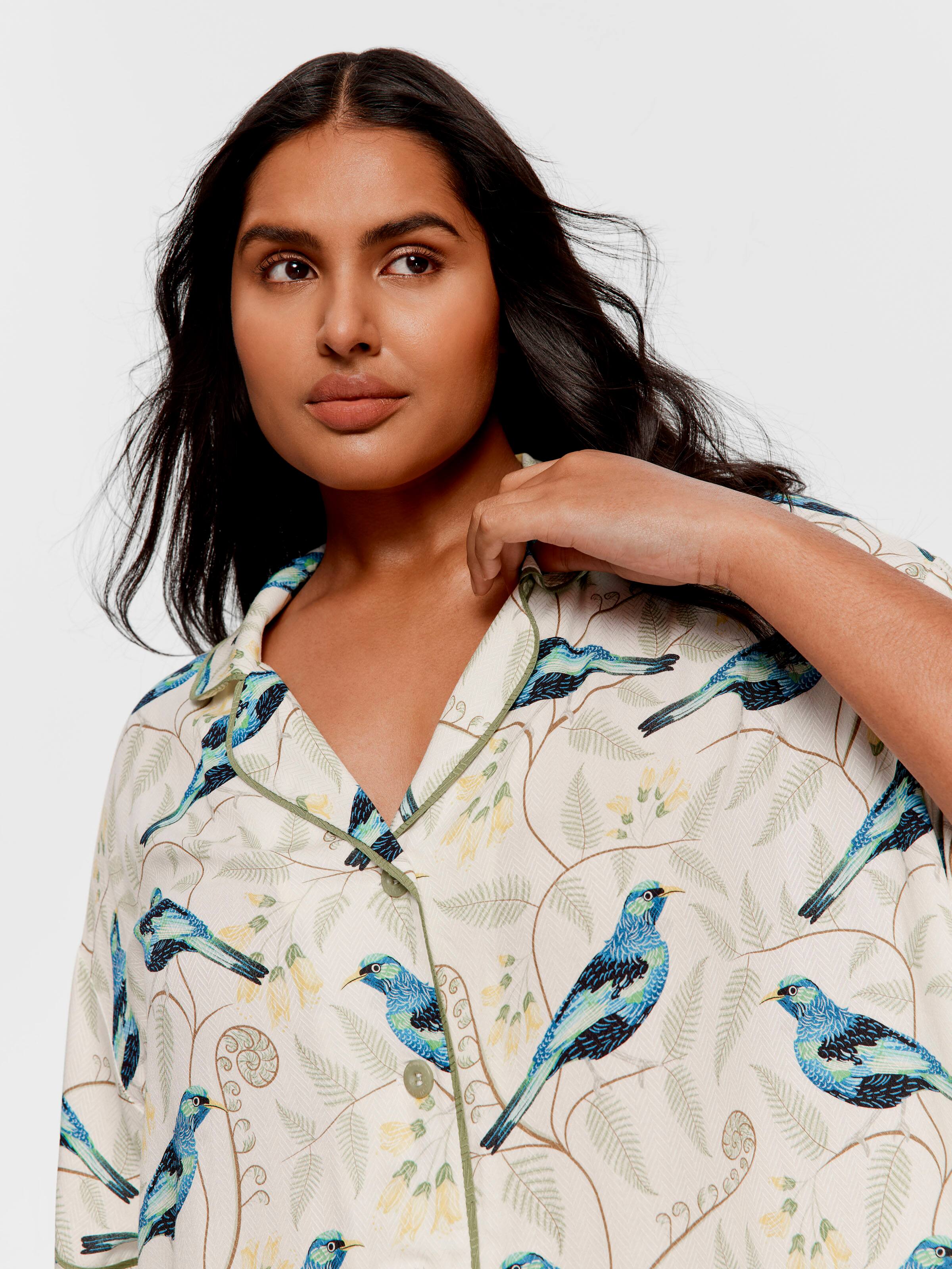 P.A. Plus Tui Bird Short Sleeve Shirt