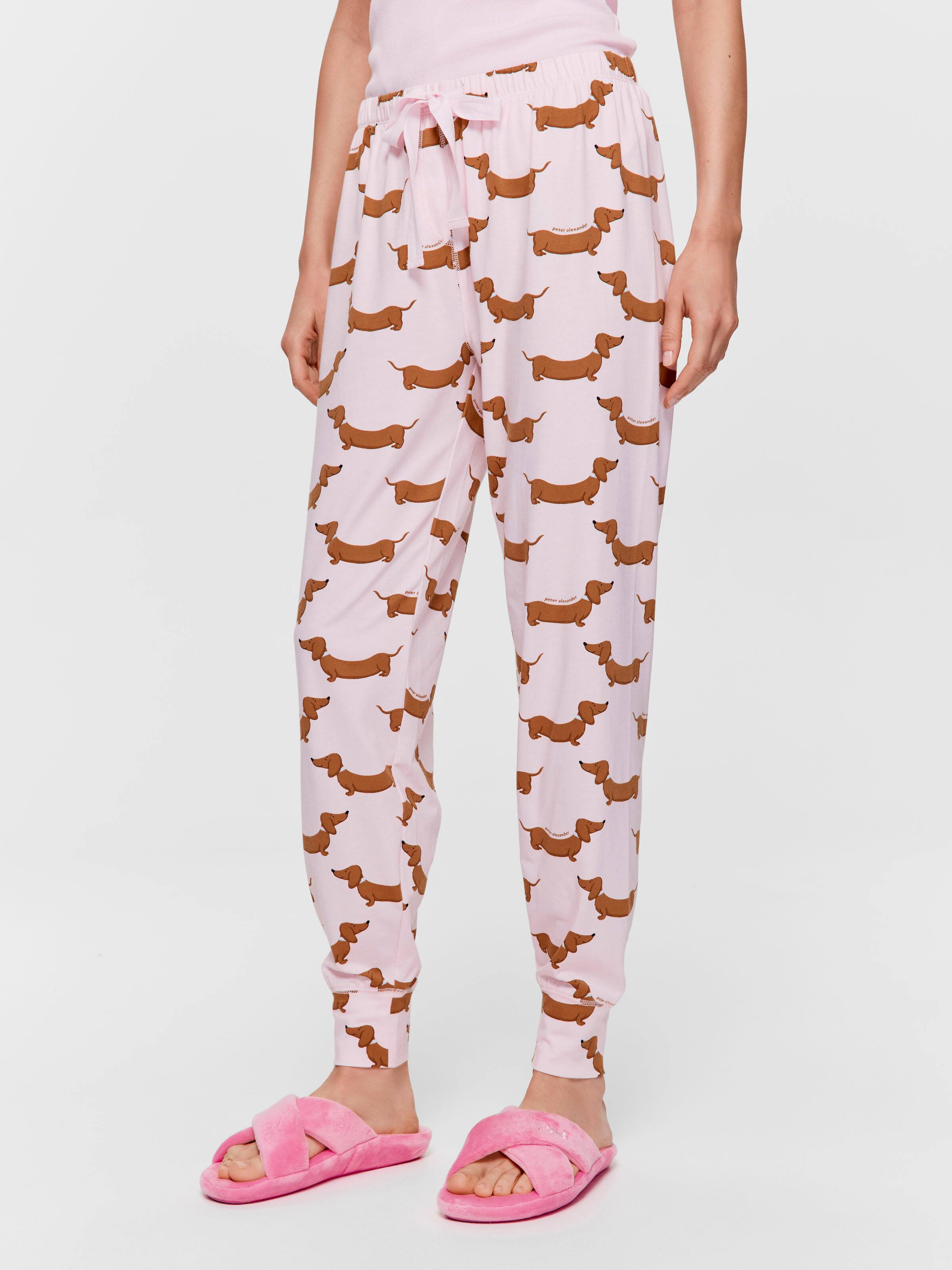 Pink Penny Dog Easy Pj Pant