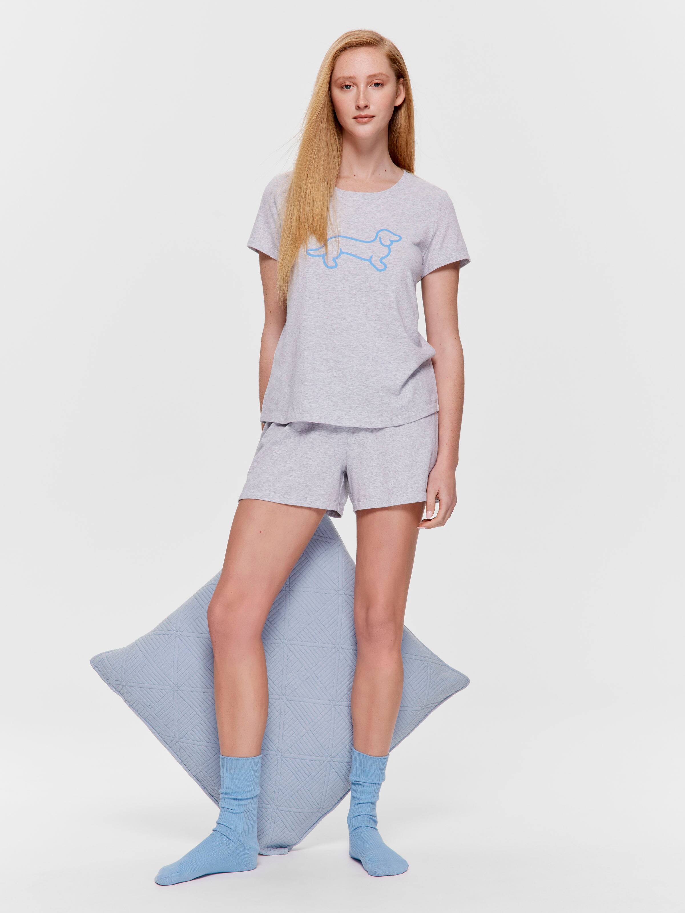 Grey Marle Penny Tee
