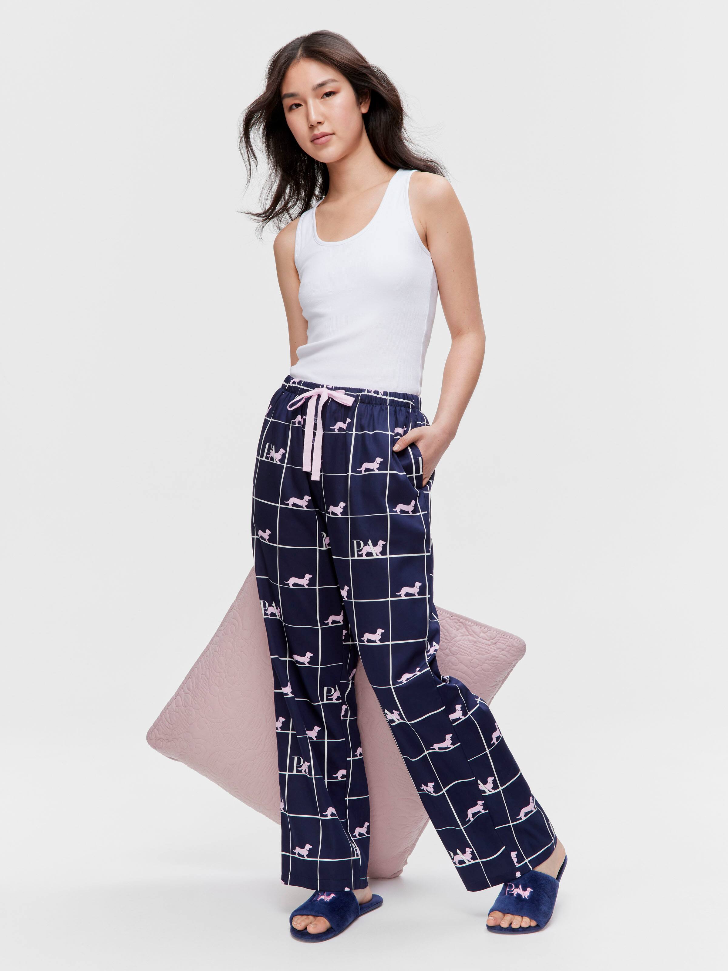 Bedtime Stories Logo 100% Cotton Pj Pant