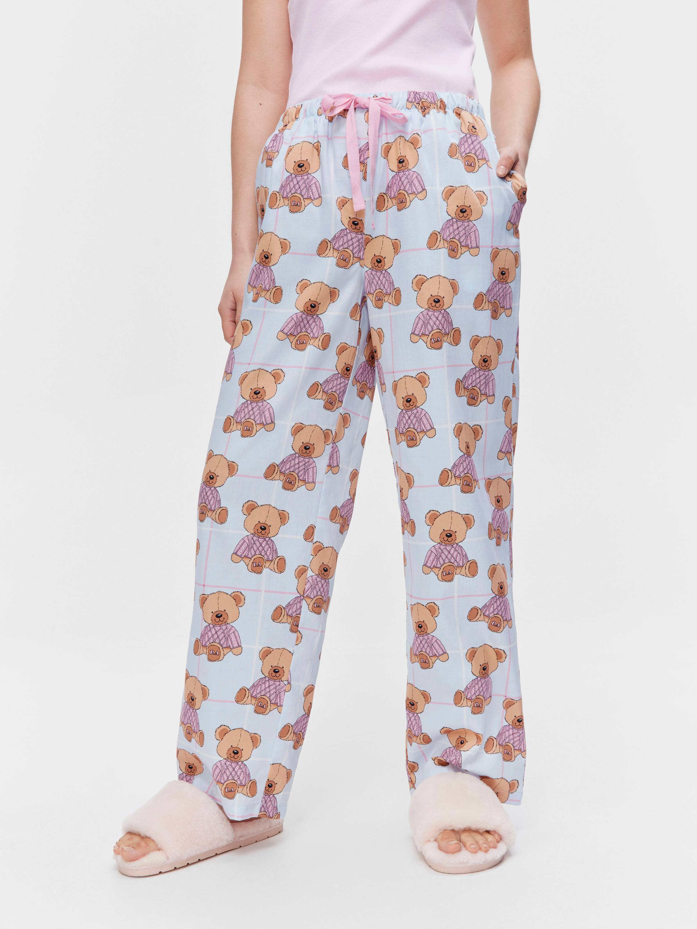 Sweater Teddy Bear 100% Cotton Classic Pj Pant