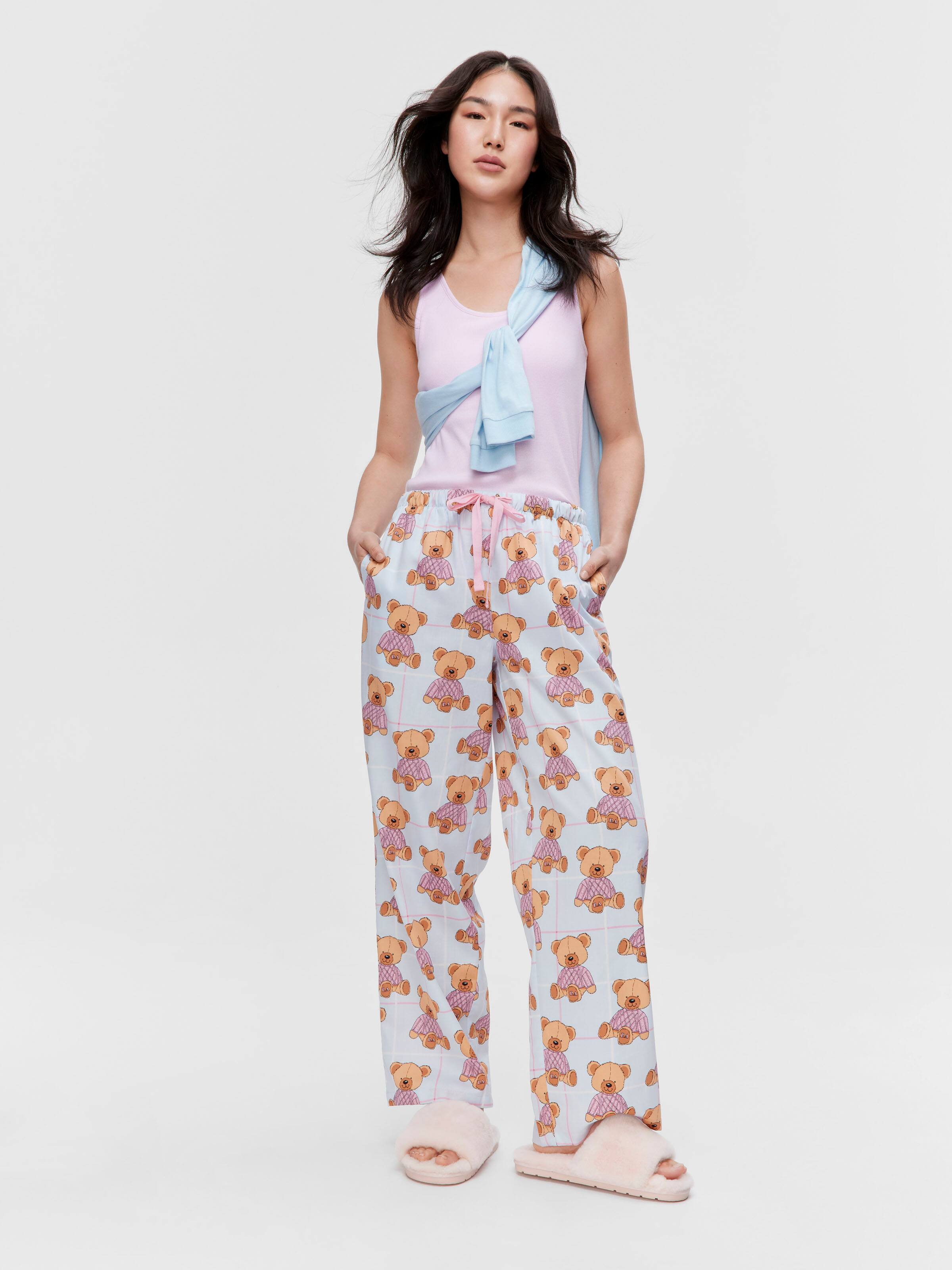 Sweater Teddy Bear 100% Cotton Classic Pj Pant