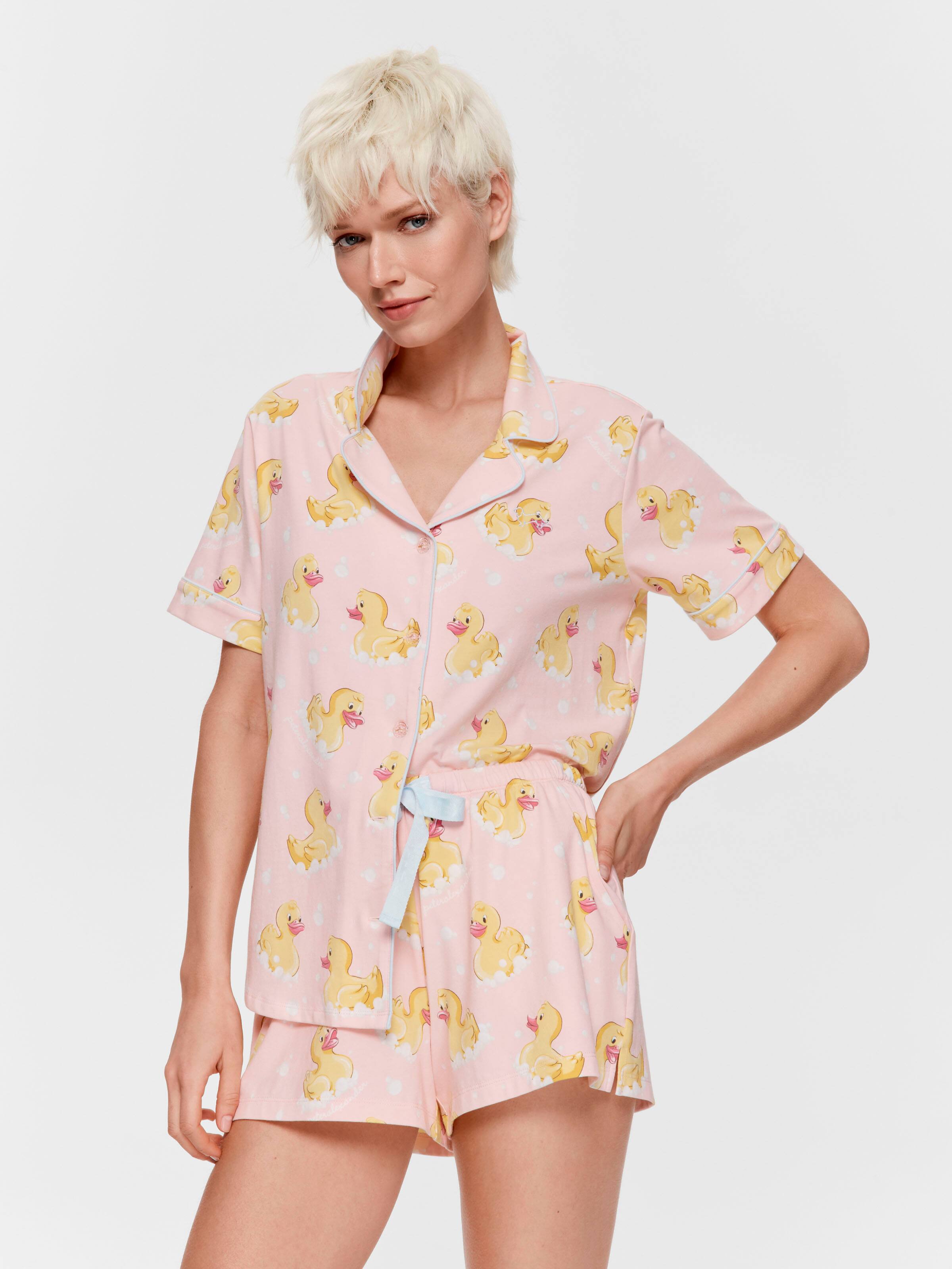 Rubber Duck Shortie Pj Set