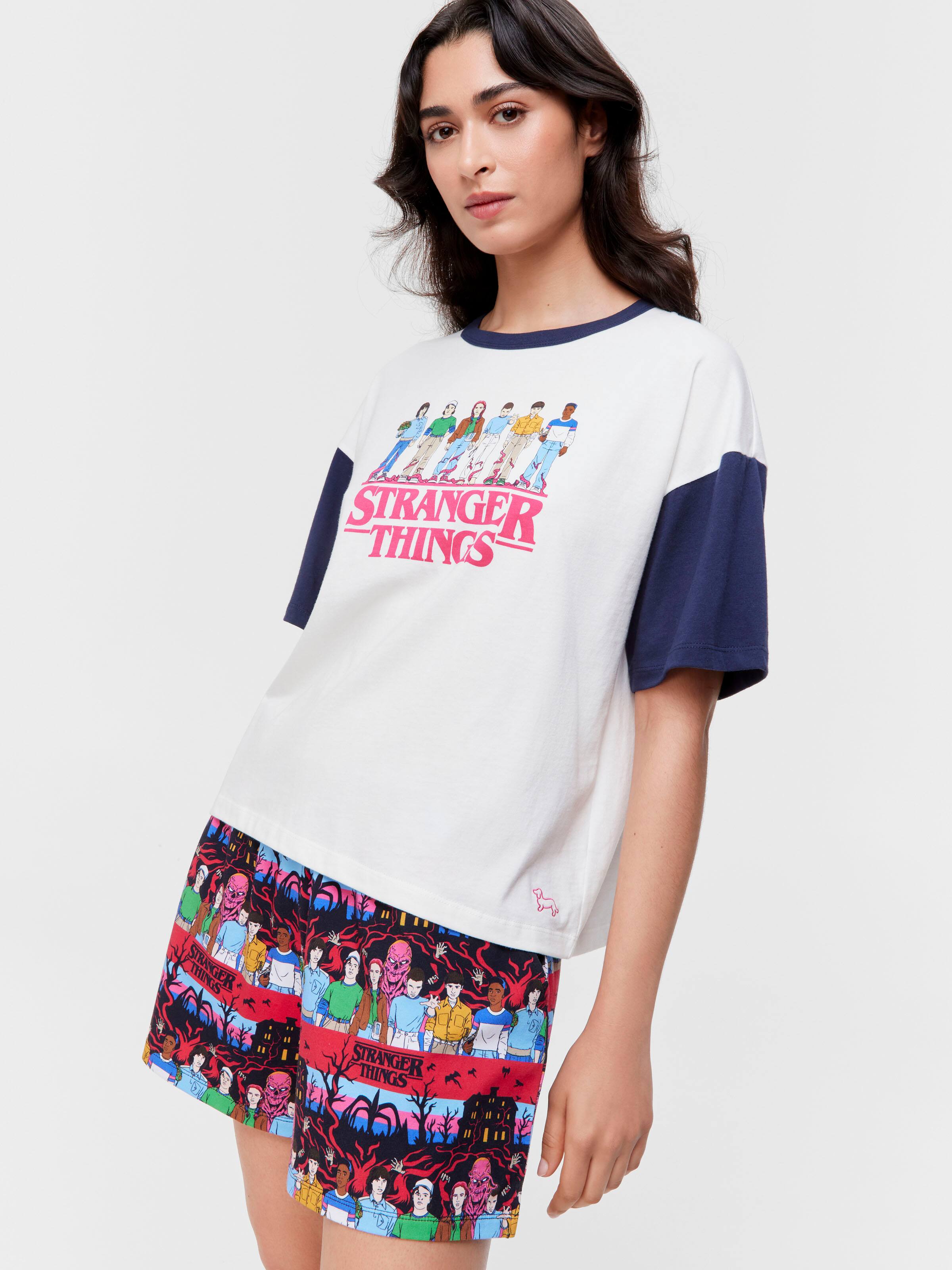 Stranger Things 100% Cotton Oversized Tee