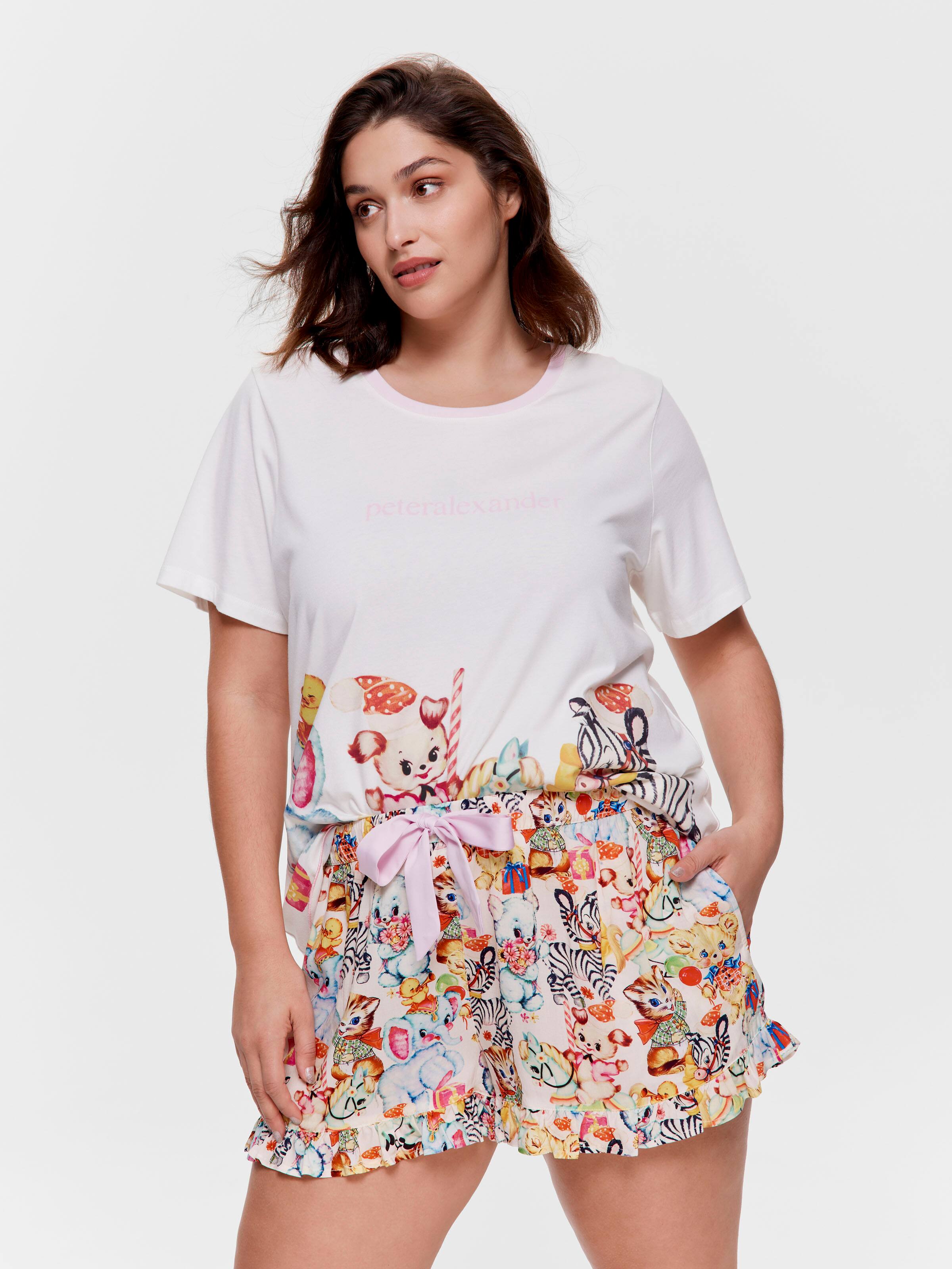 P.A. Plus Vintage Toys Frill Mini Short