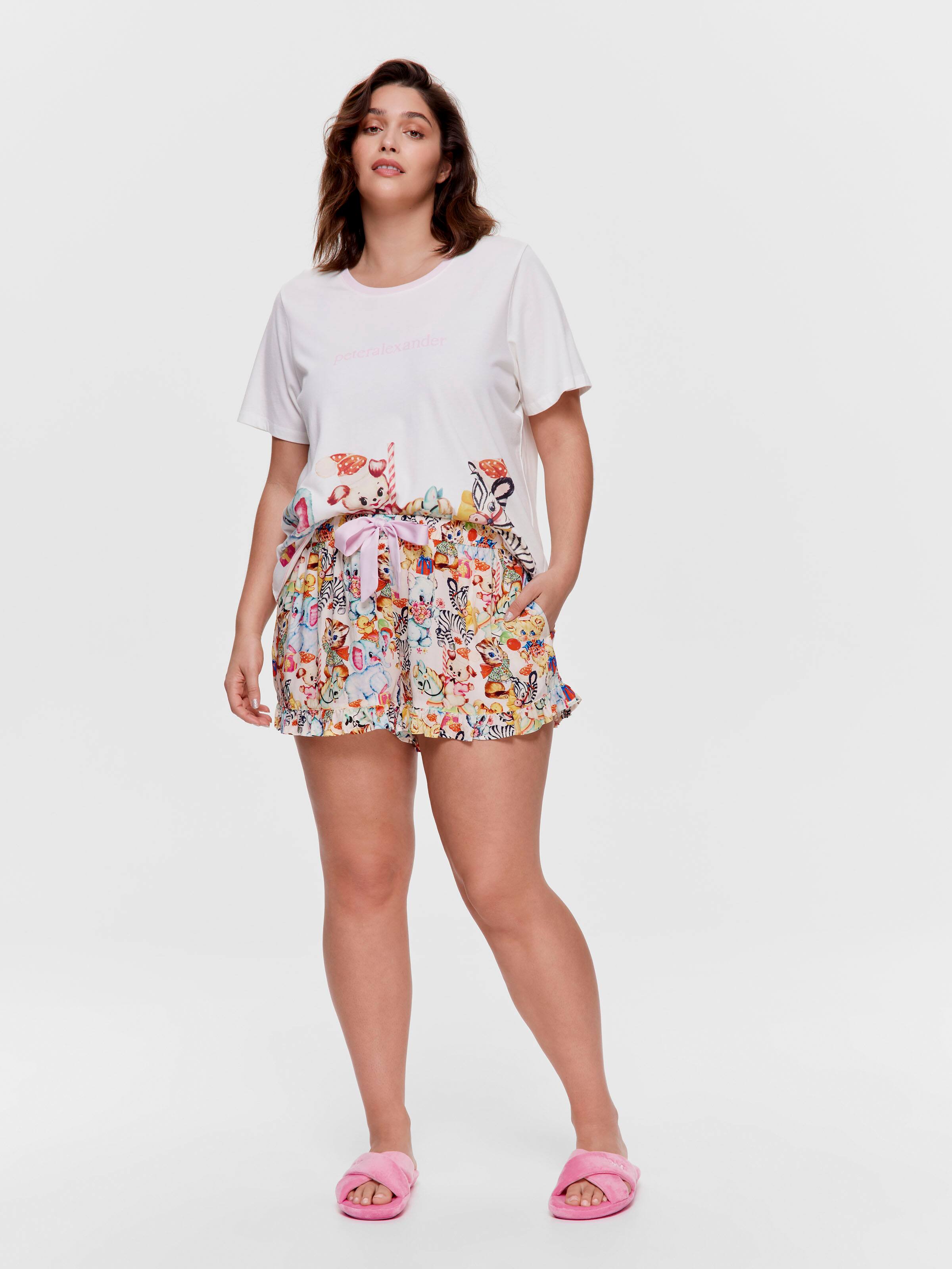 P.A. Plus Vintage Toys Frill Mini Short