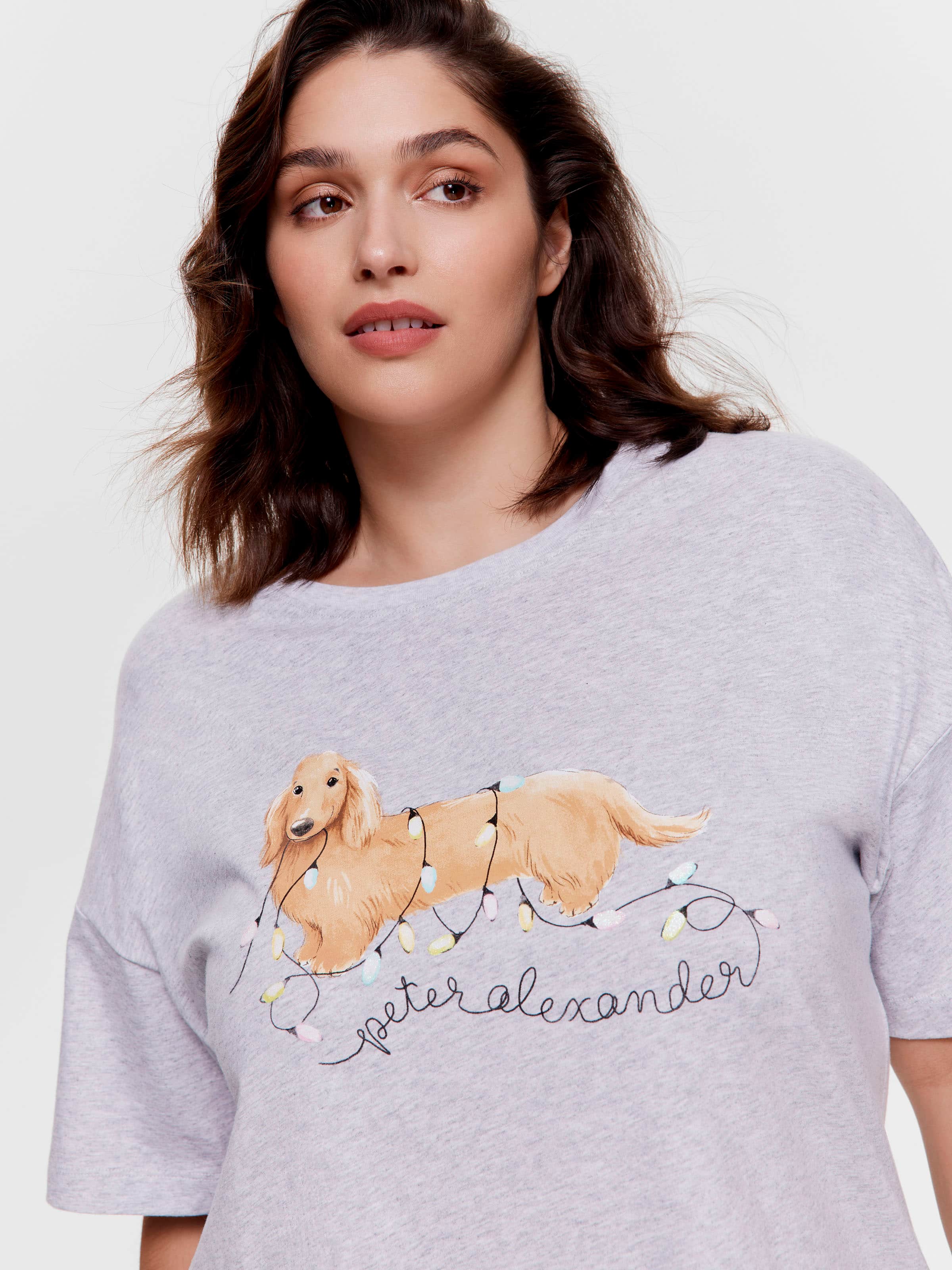 P.A. Plus Christmas Penny 100% Cotton Oversized Tee