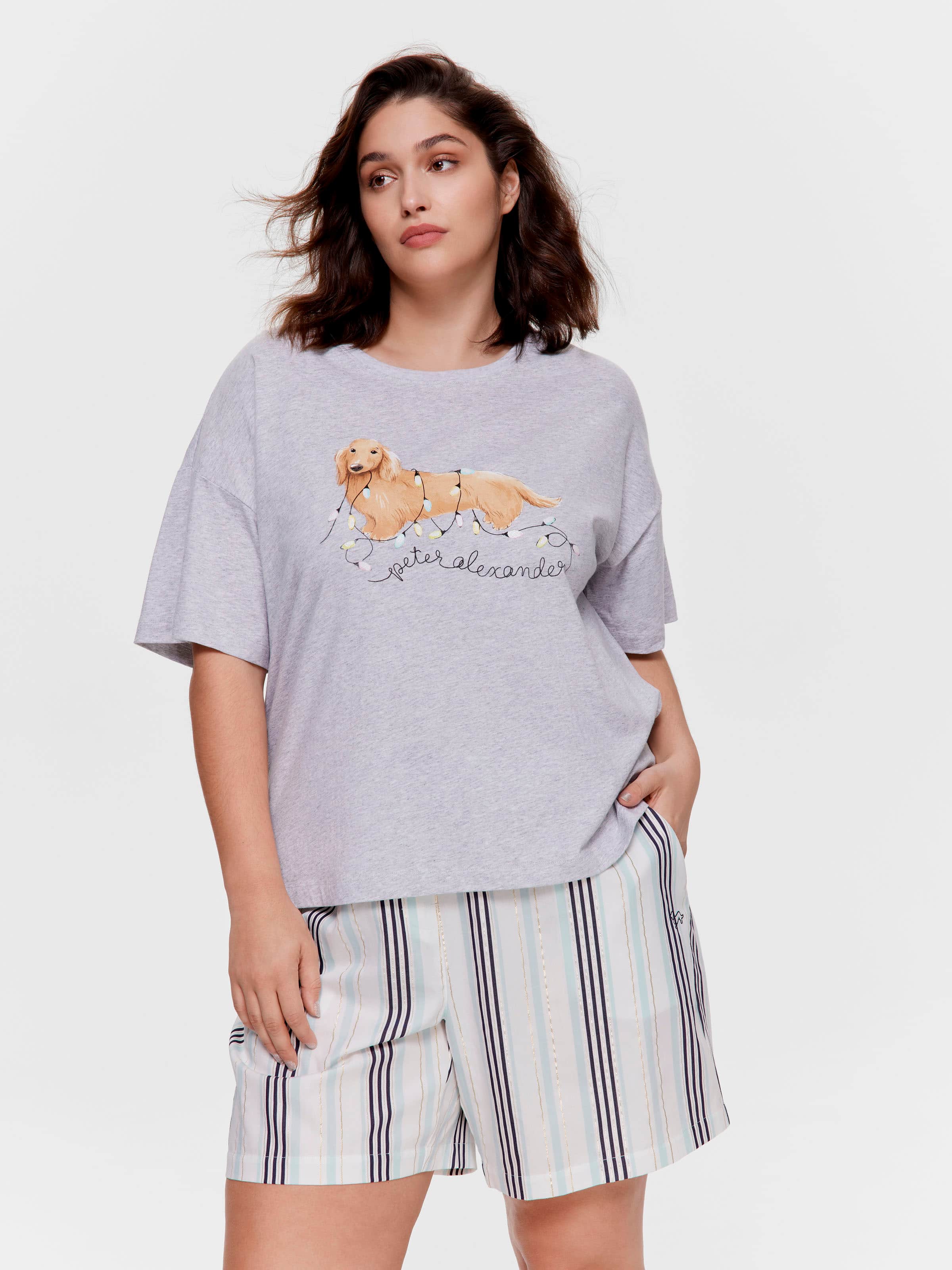 P.A. Plus Christmas Penny 100% Cotton Oversized Tee