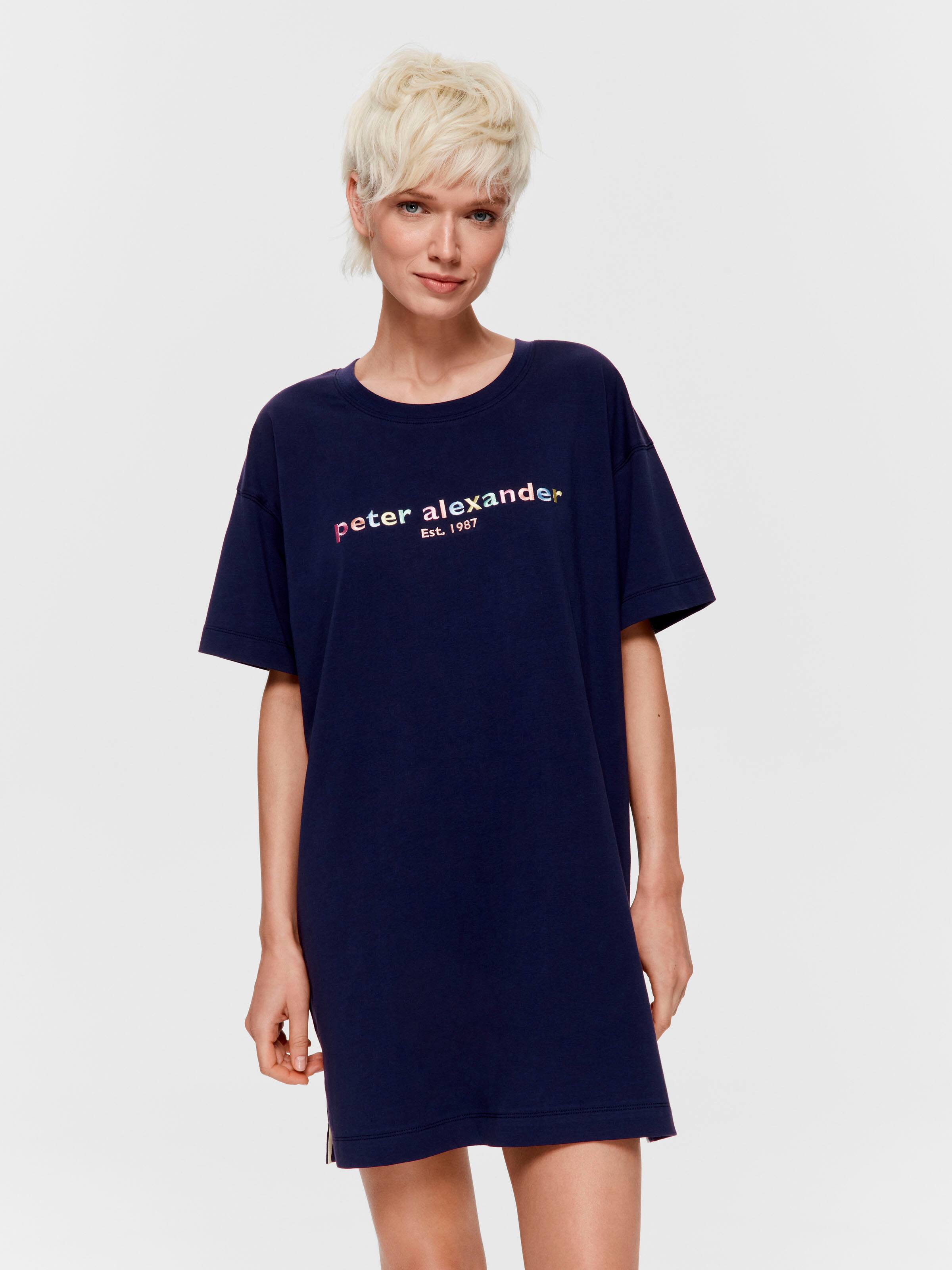 Navy Peter Alexander Sleep Tee