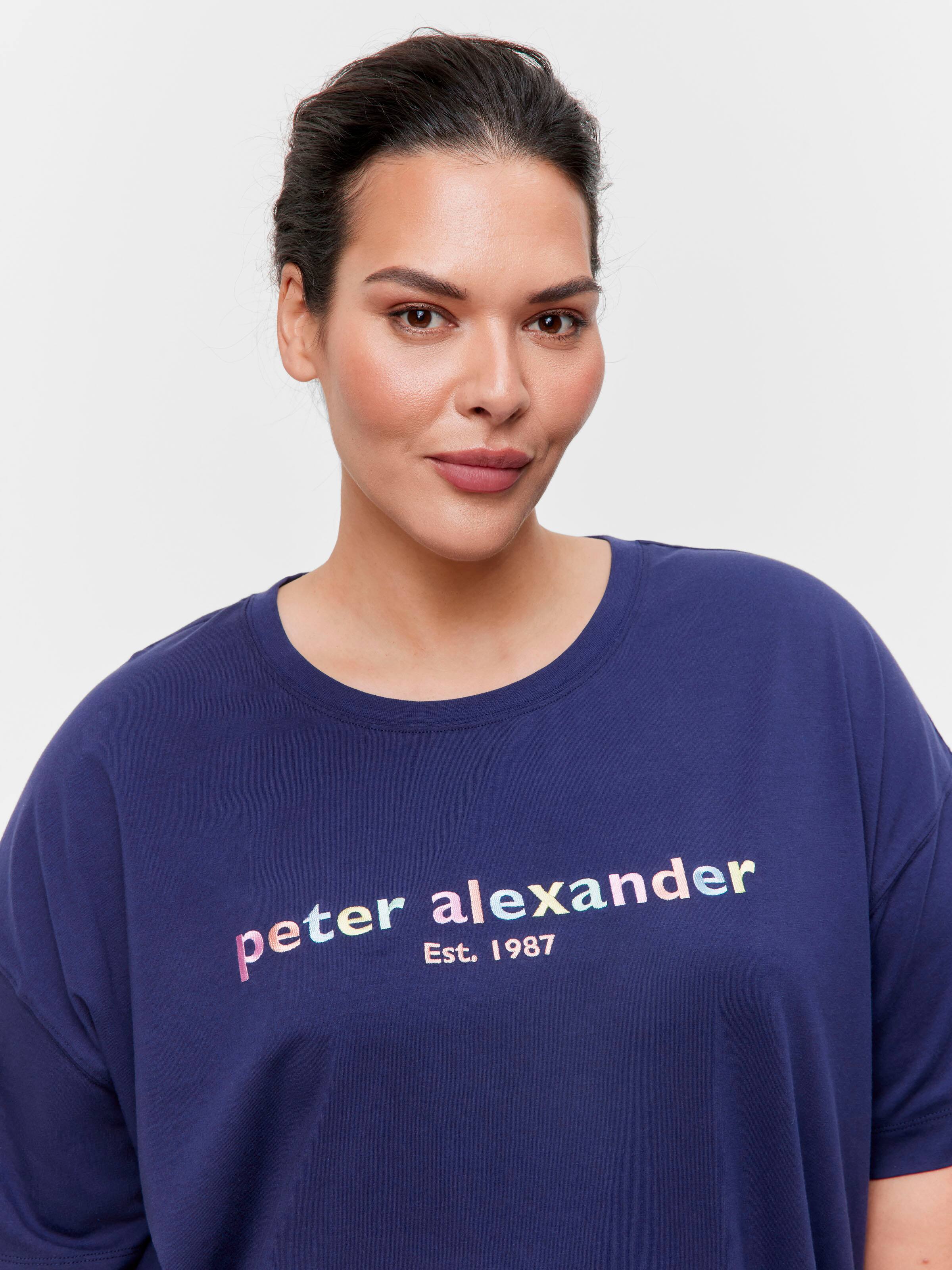 P.A. Plus Navy Peter Alexander Sleep Tee