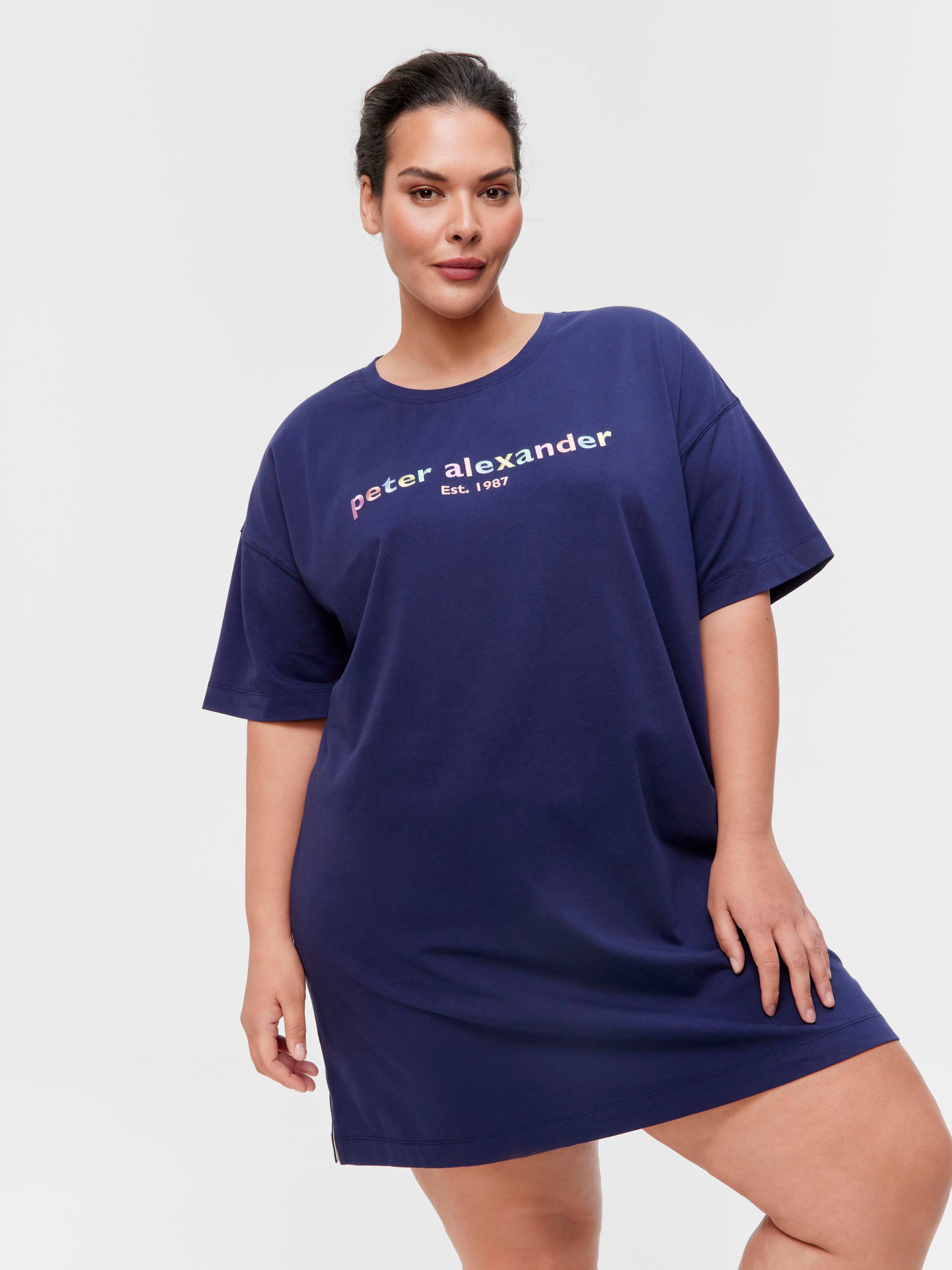 P.A. Plus Navy Peter Alexander Sleep Tee