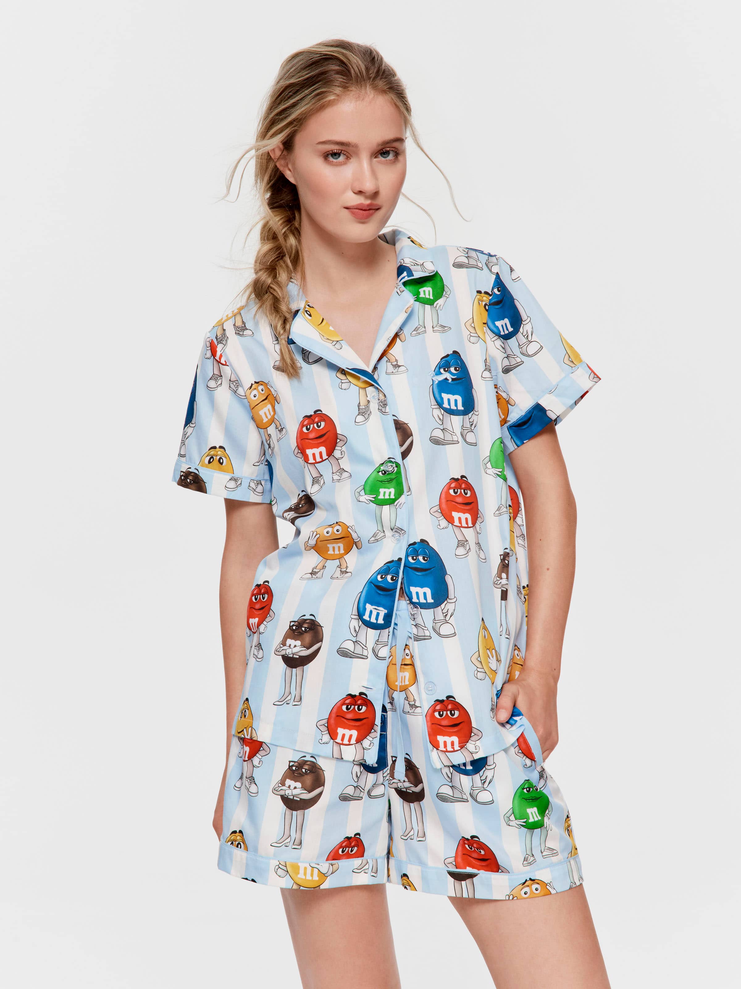 M&M's 100% Cotton Shortie Pj Set