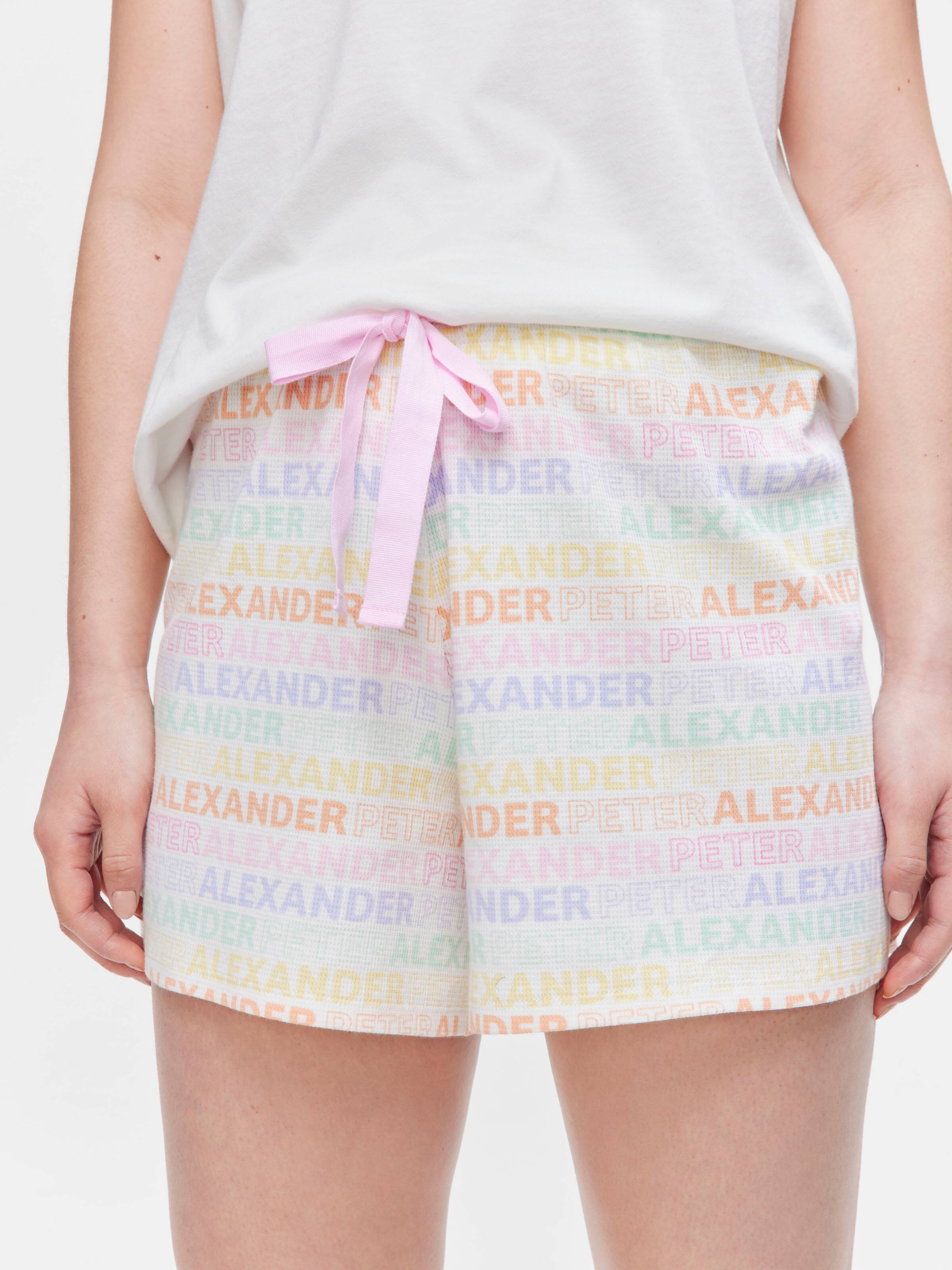 Pa Branded Waffle Mid Short