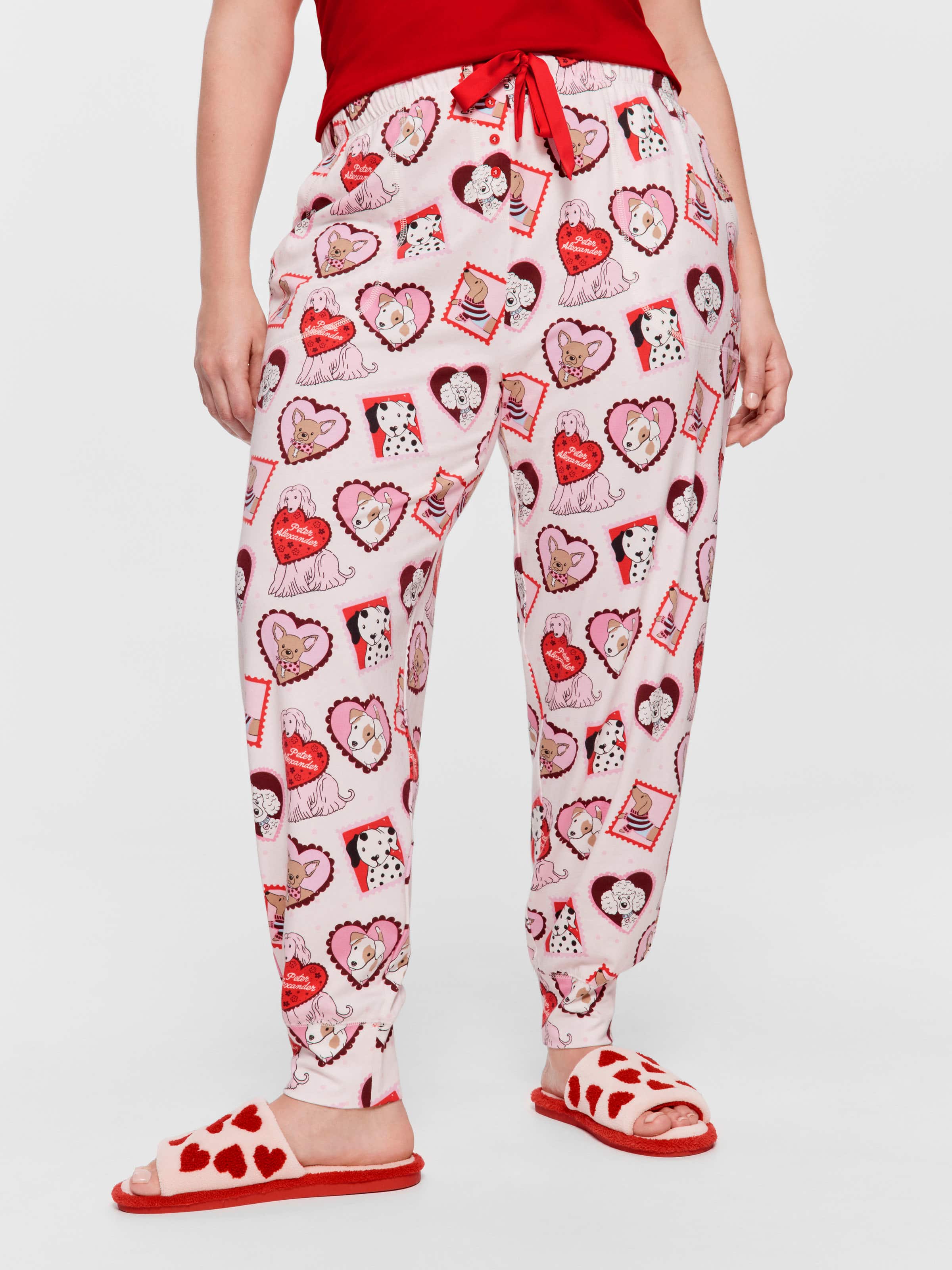 P.A. Plus Dog Stamp Easy Pj Pant