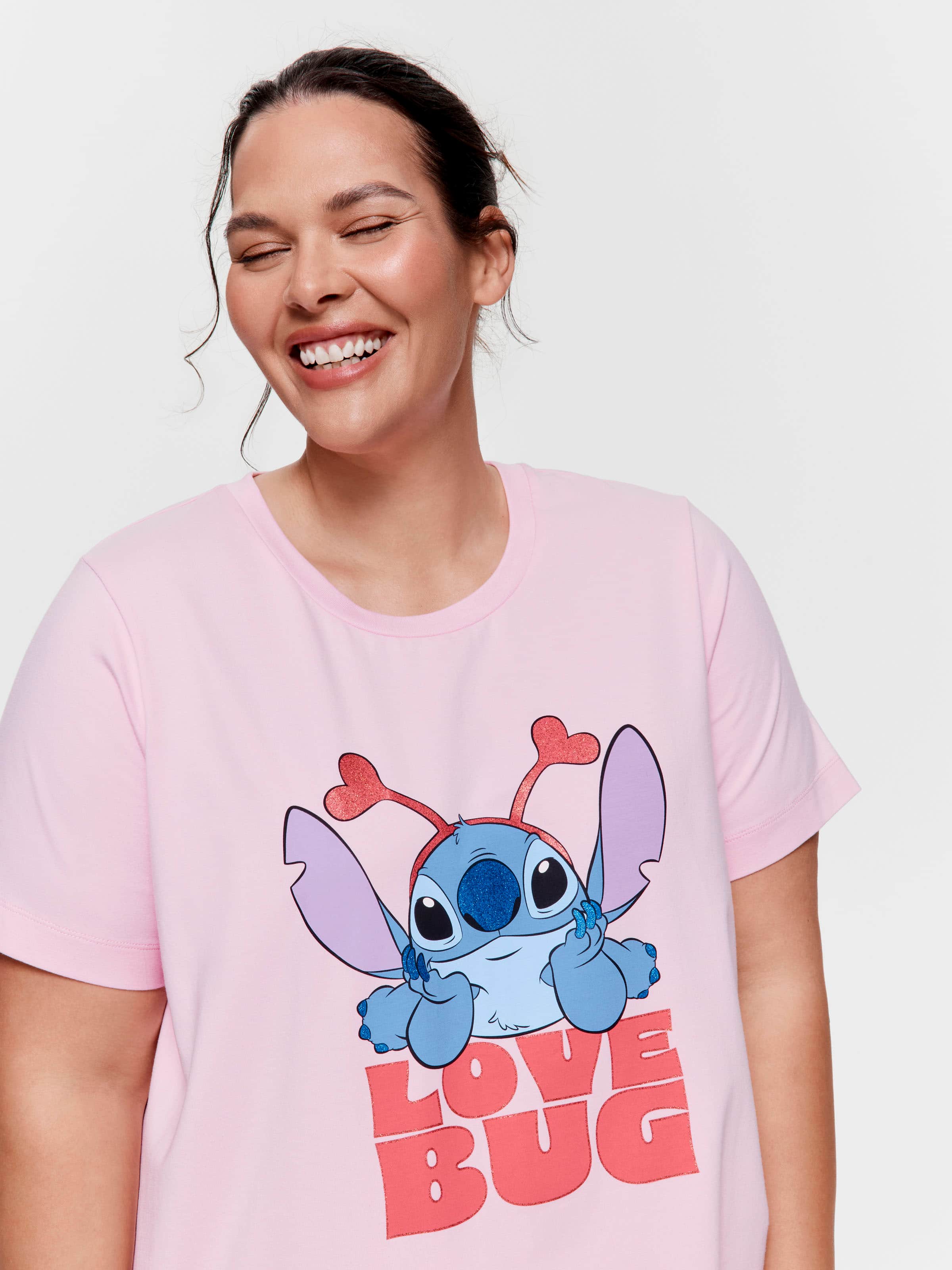 P.A. Plus Disney Stitch Love Bug Sleep Tee