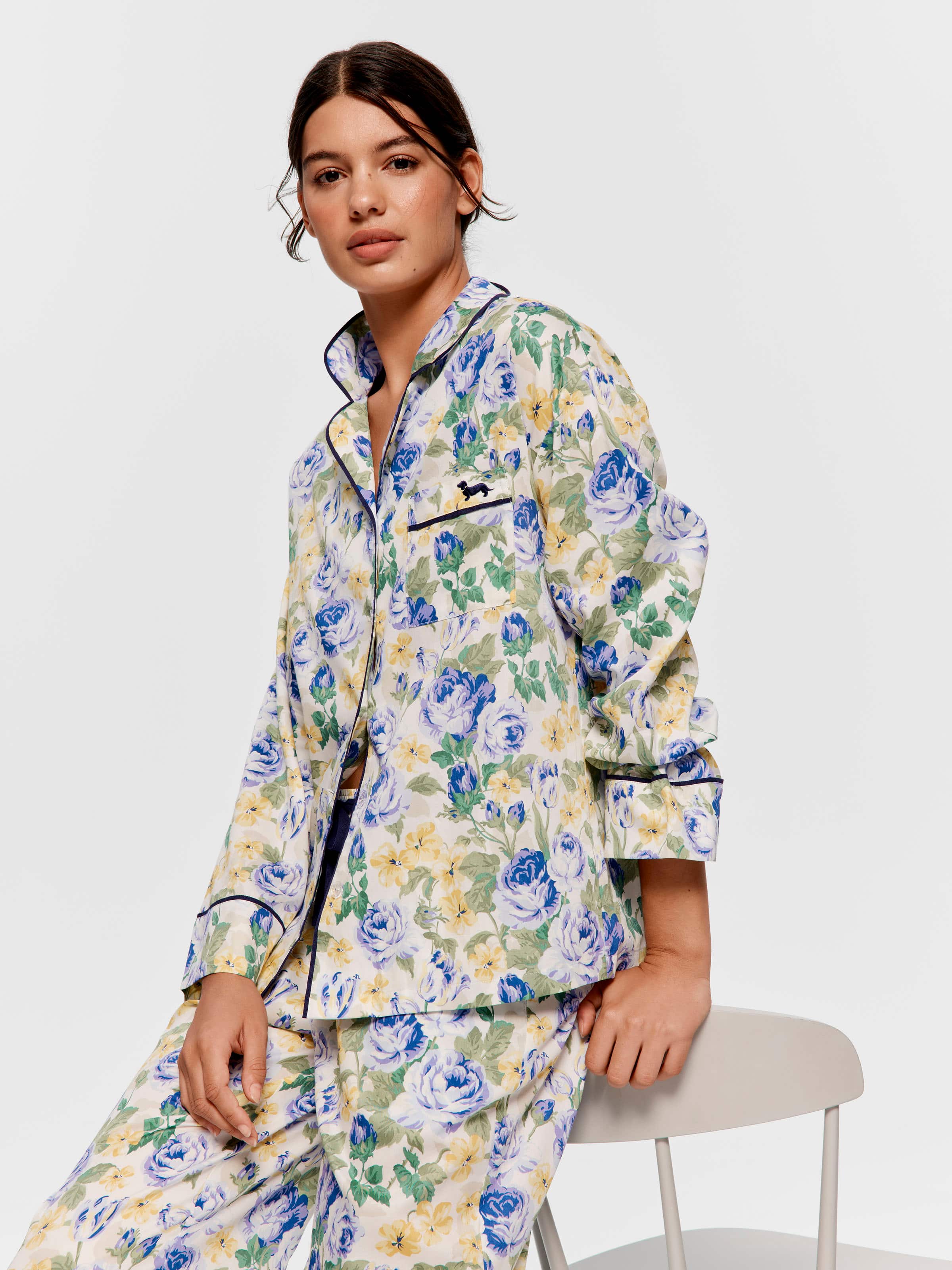 Rose 100% Cotton Classic Pj Set