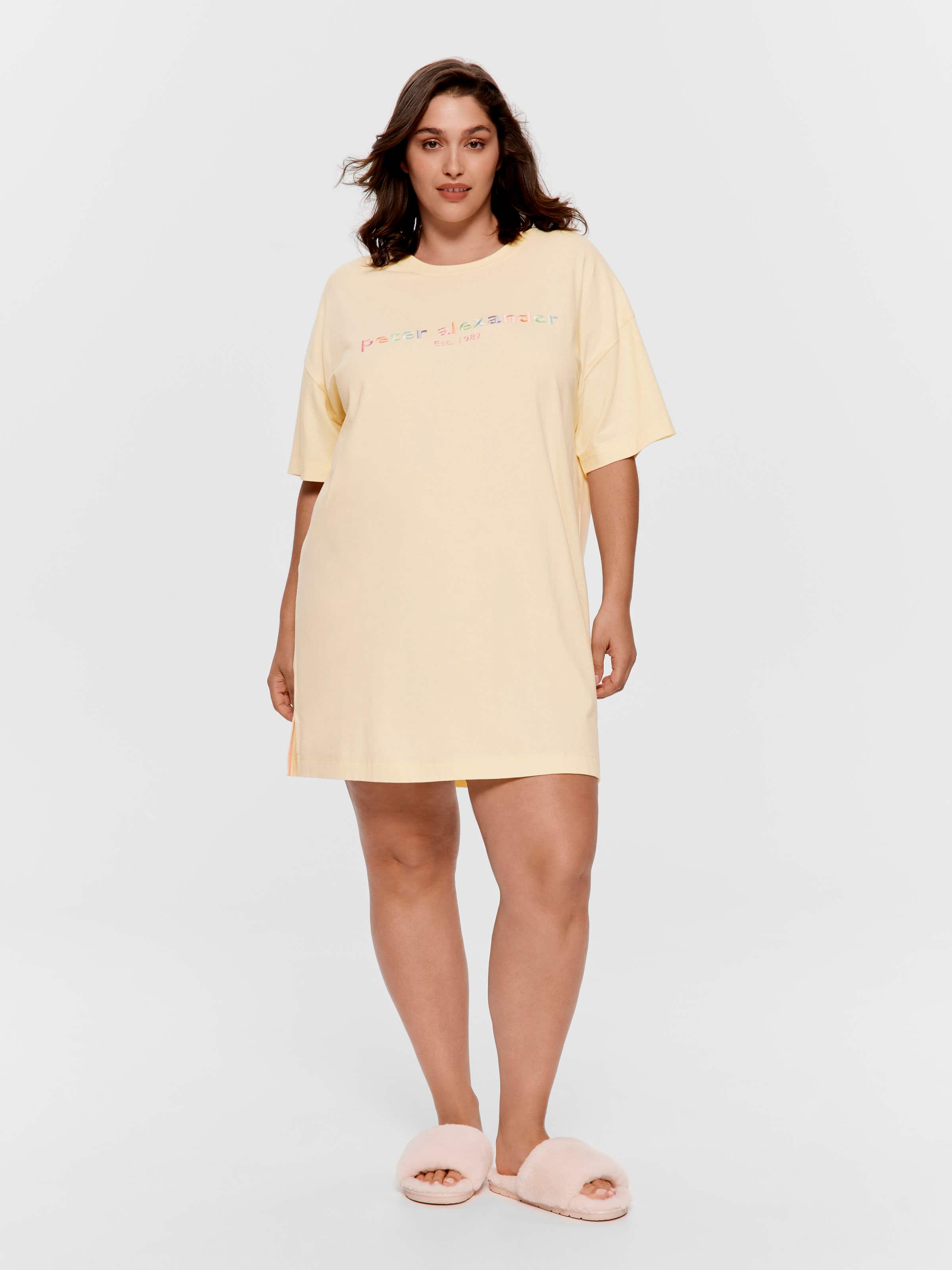 P.A. Plus Heritage Split Hem Sleep Tee