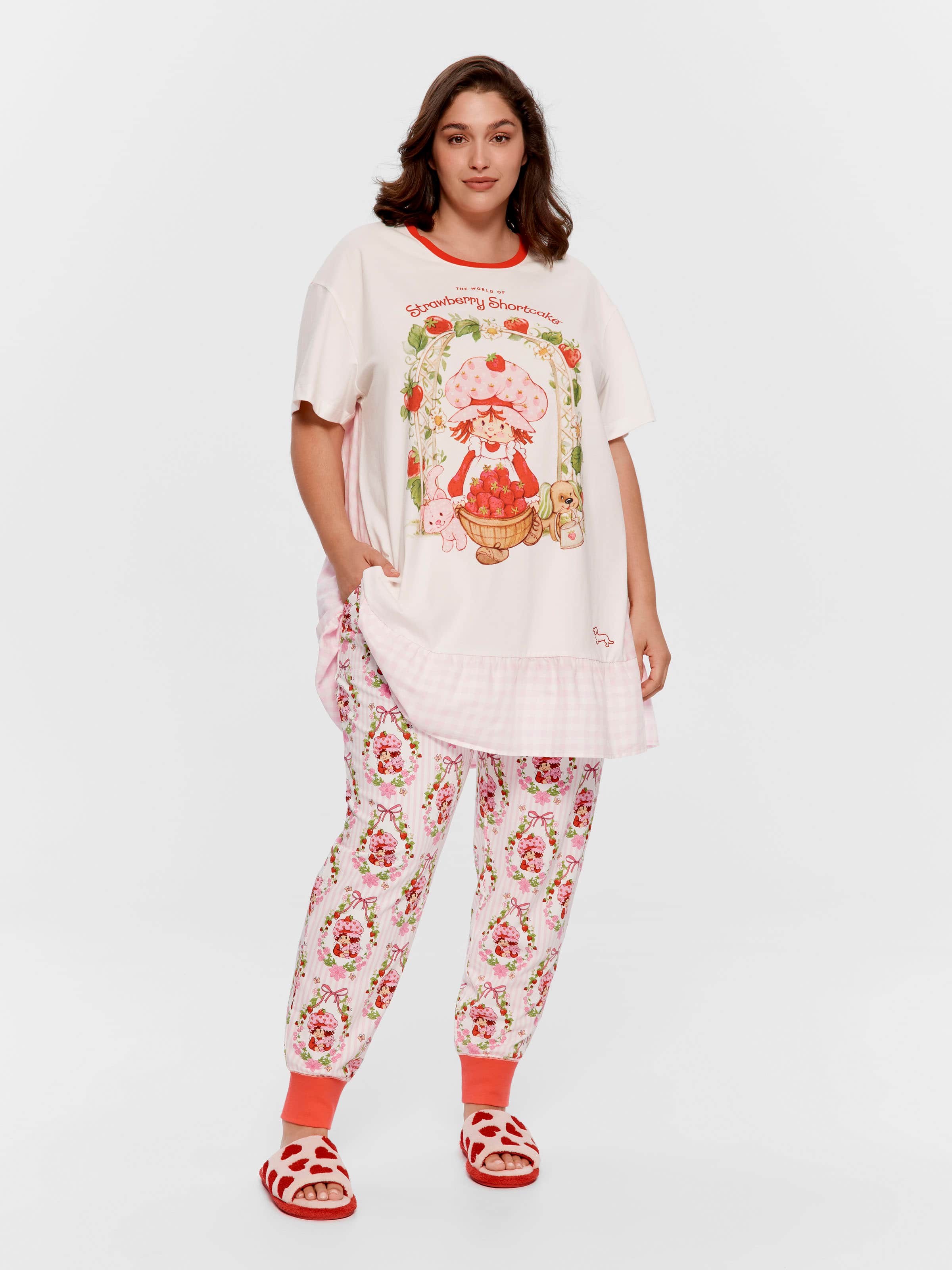 P.A. Plus Strawberry Shortcake Easy Pj Pant