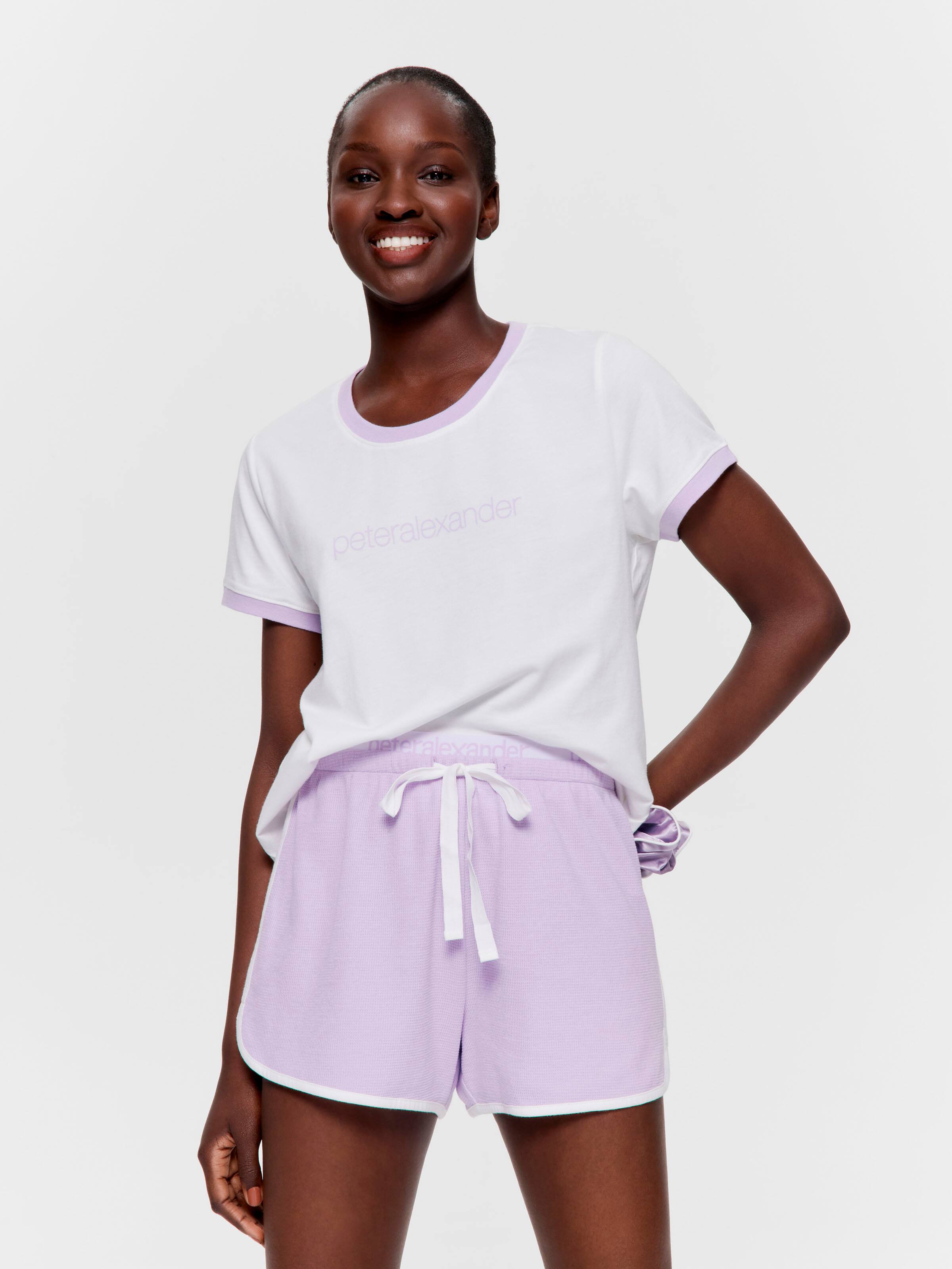 Lilac Waffle Mid Sporty Short