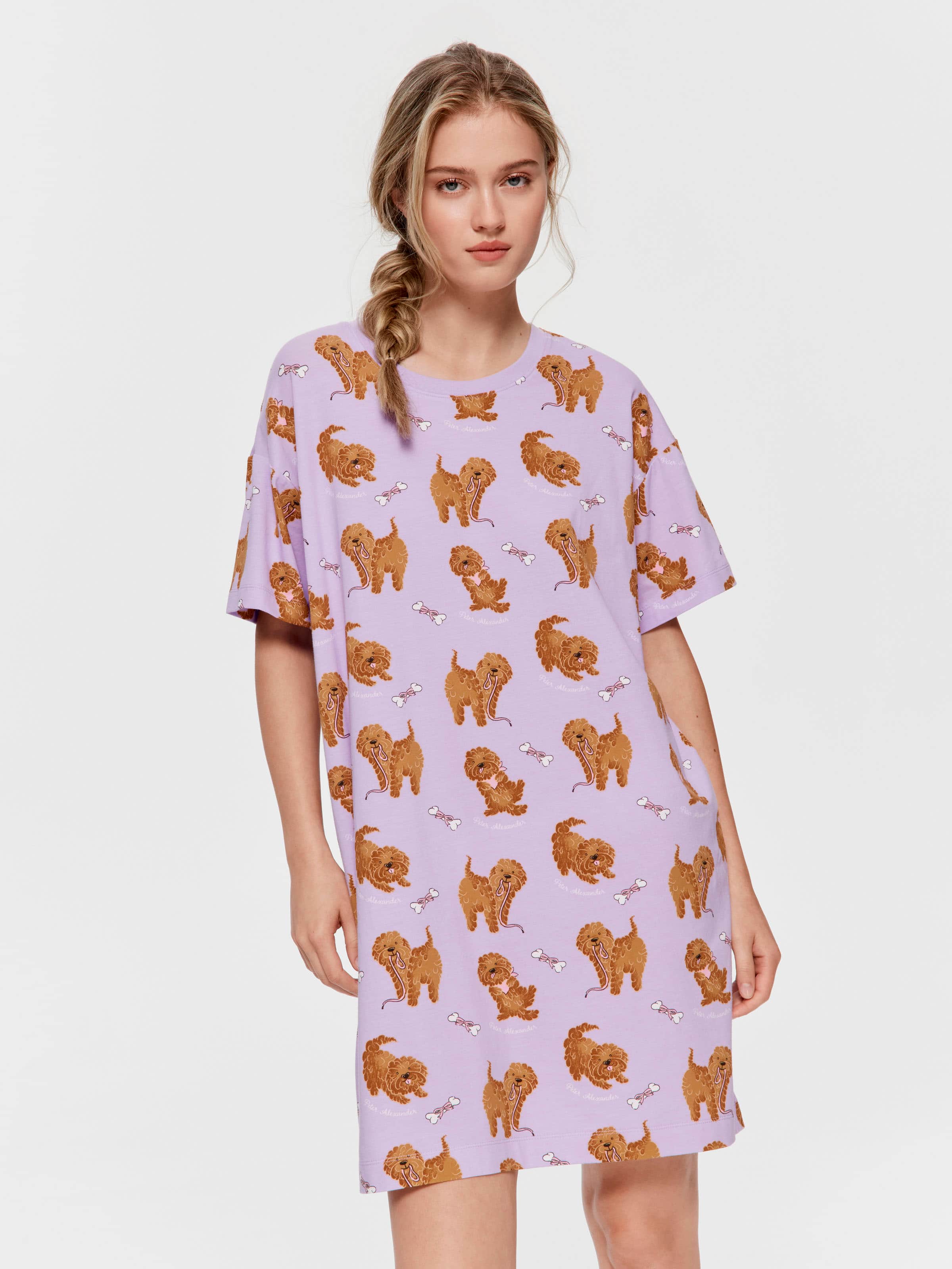 Lilac Cavoodle Sleep Tee
