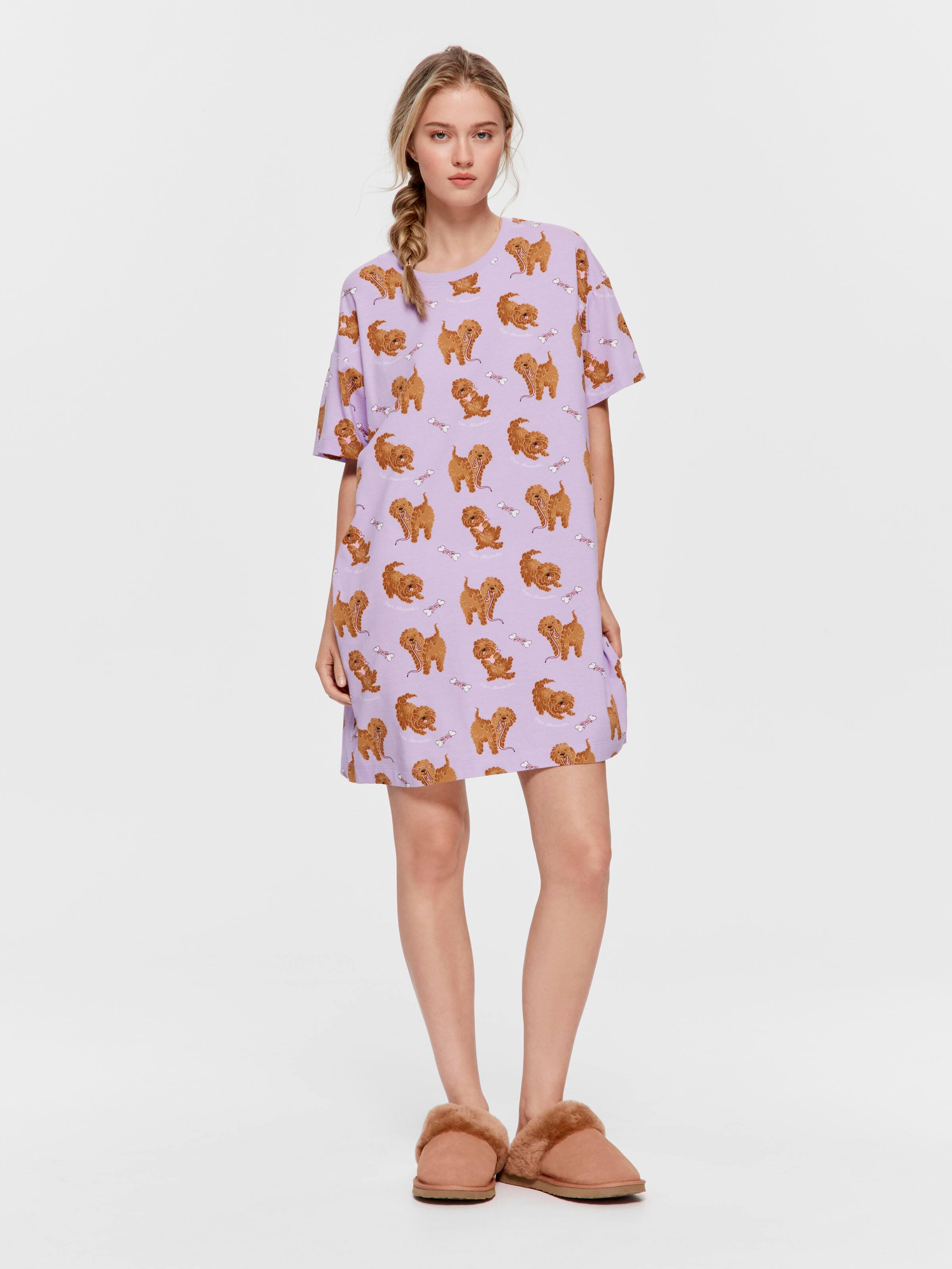 Lilac Cavoodle Sleep Tee