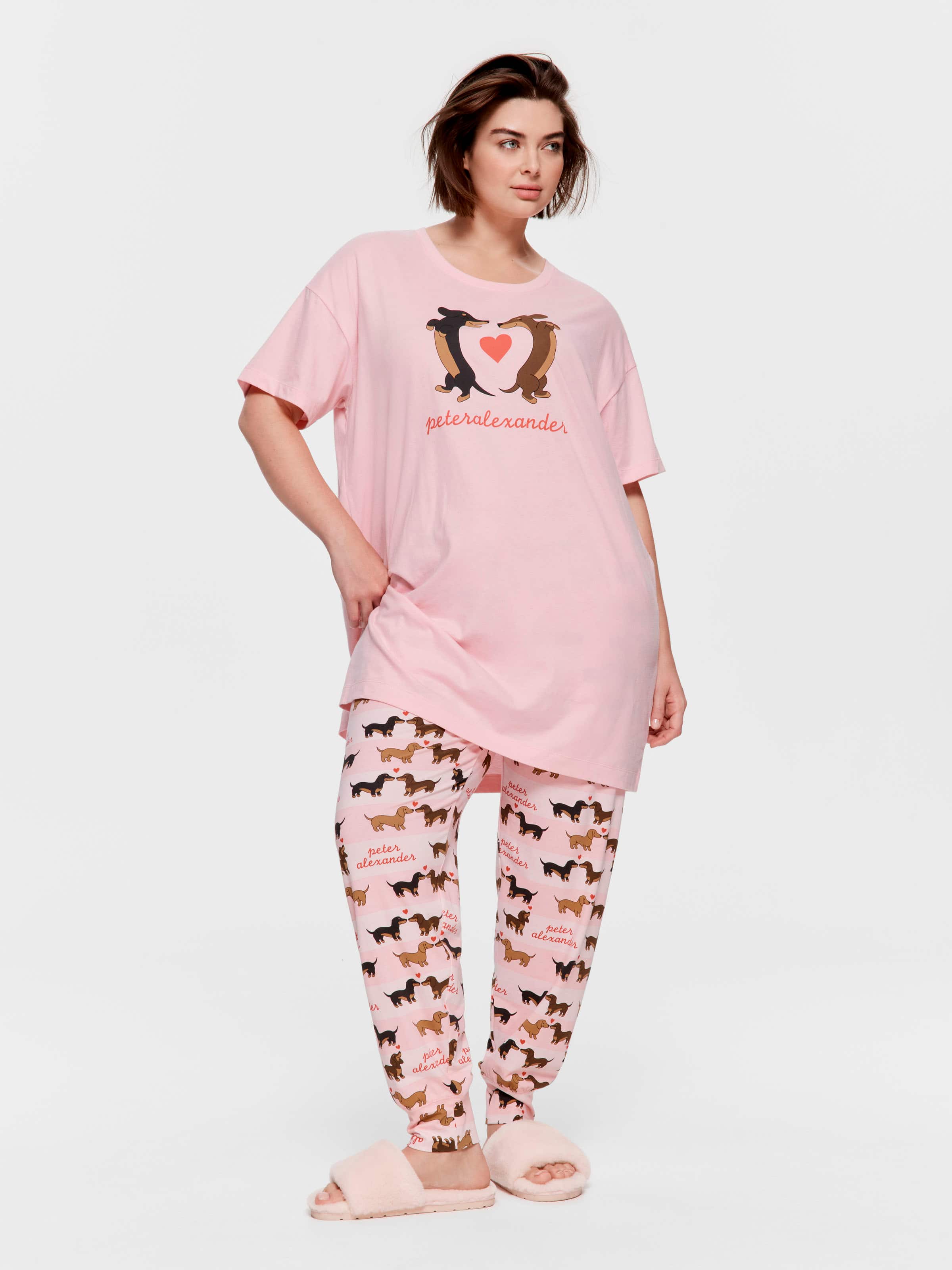 P.A. Plus Dachshund Love Easy Pj Pant