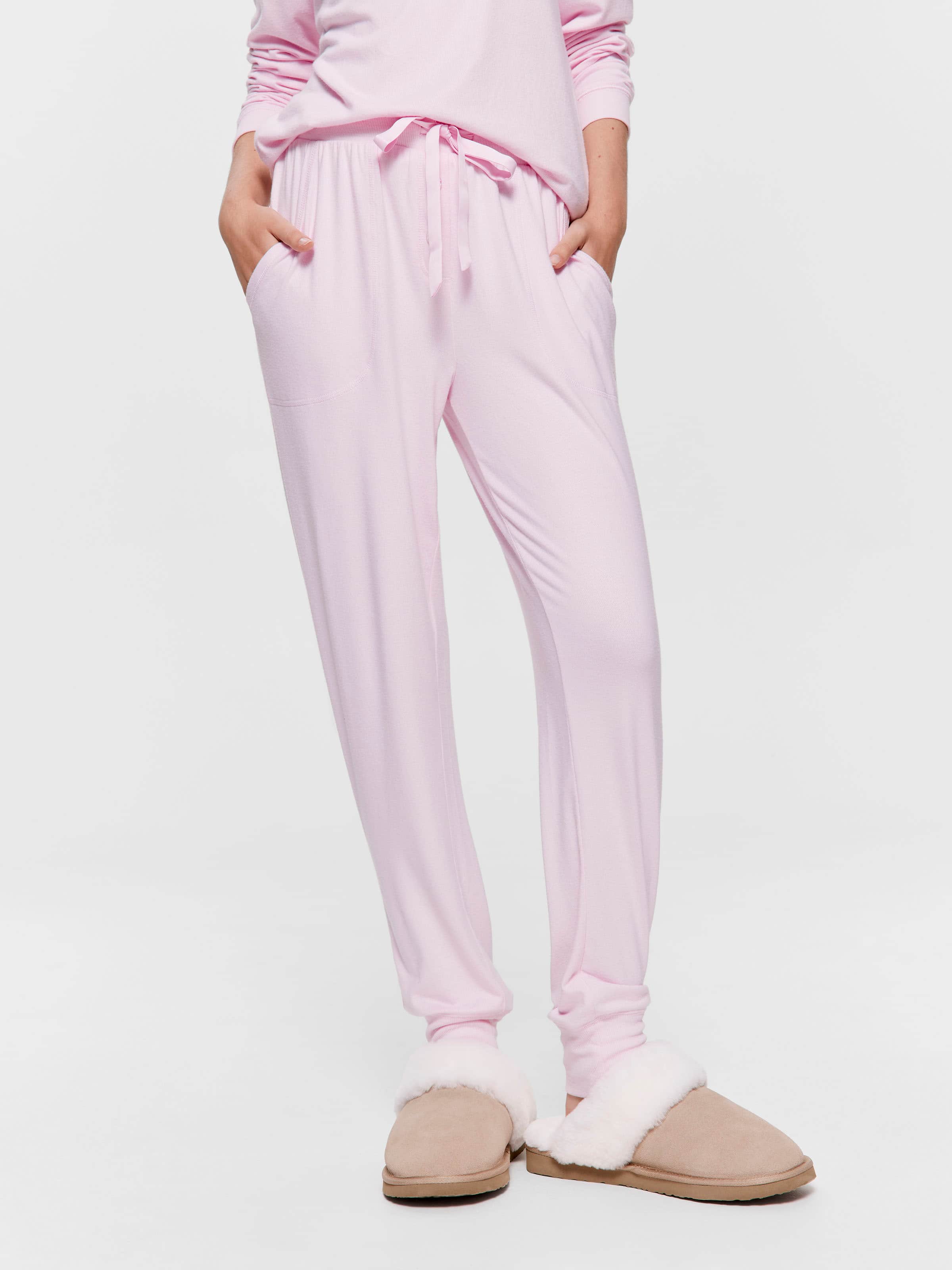 Pink Plush Easy Pj Pant