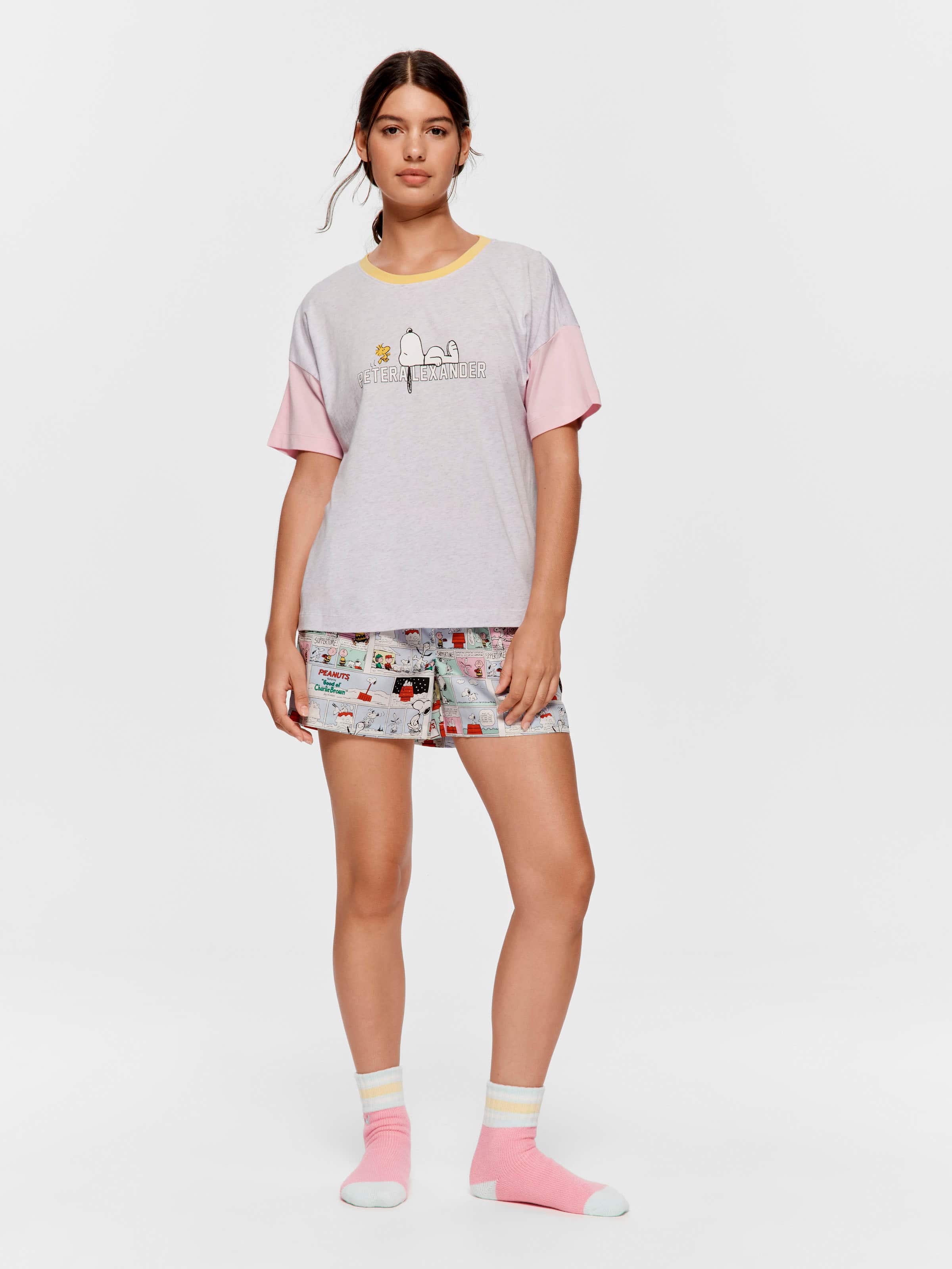 Snoopy Hugs Oversized Tee