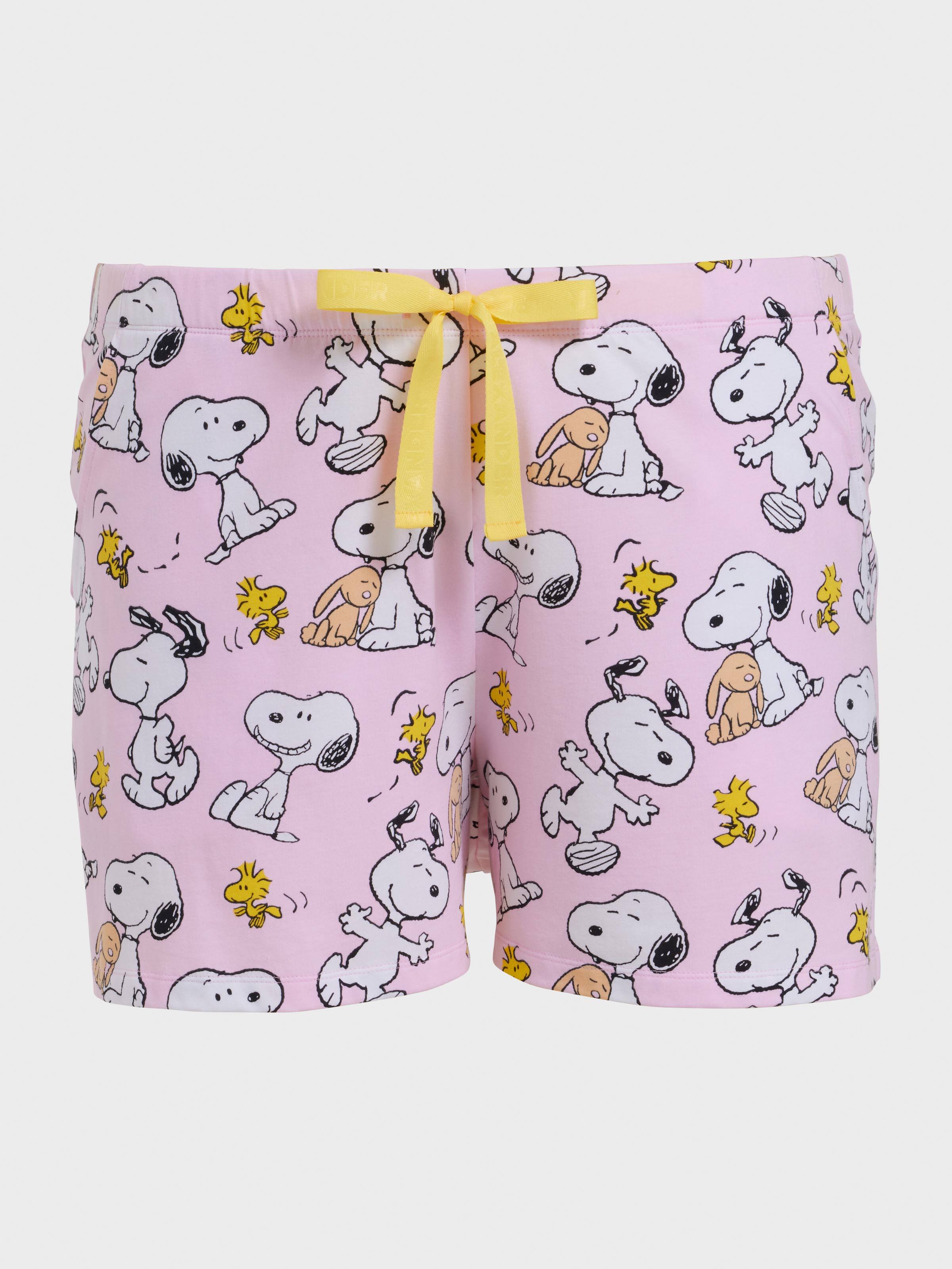 P.A. Plus Snoopy Hugs Mid Short
