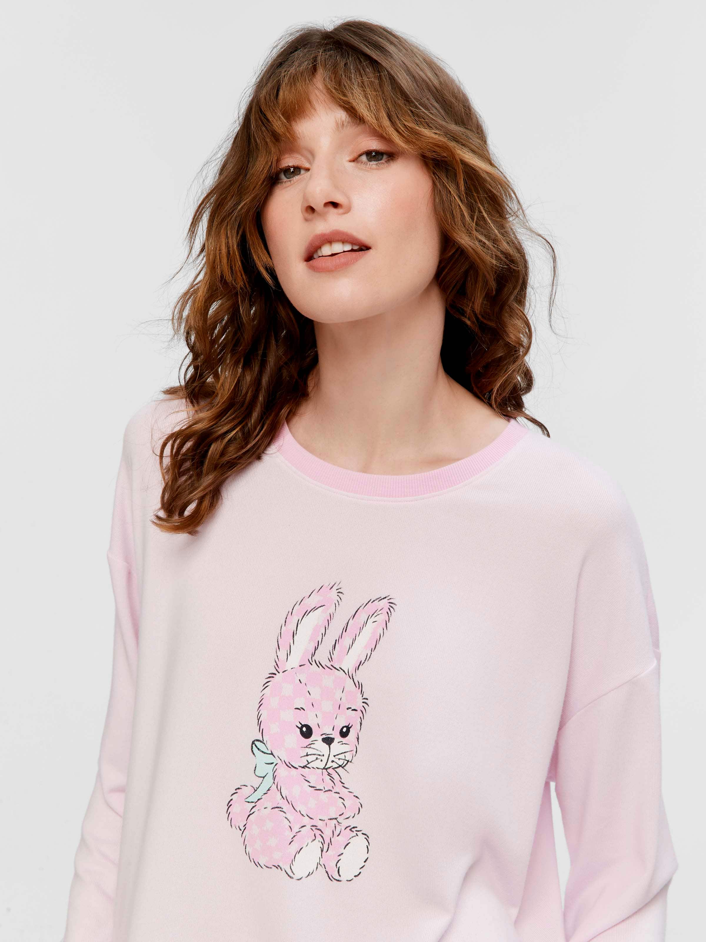Soft Bunny Plush Sweater