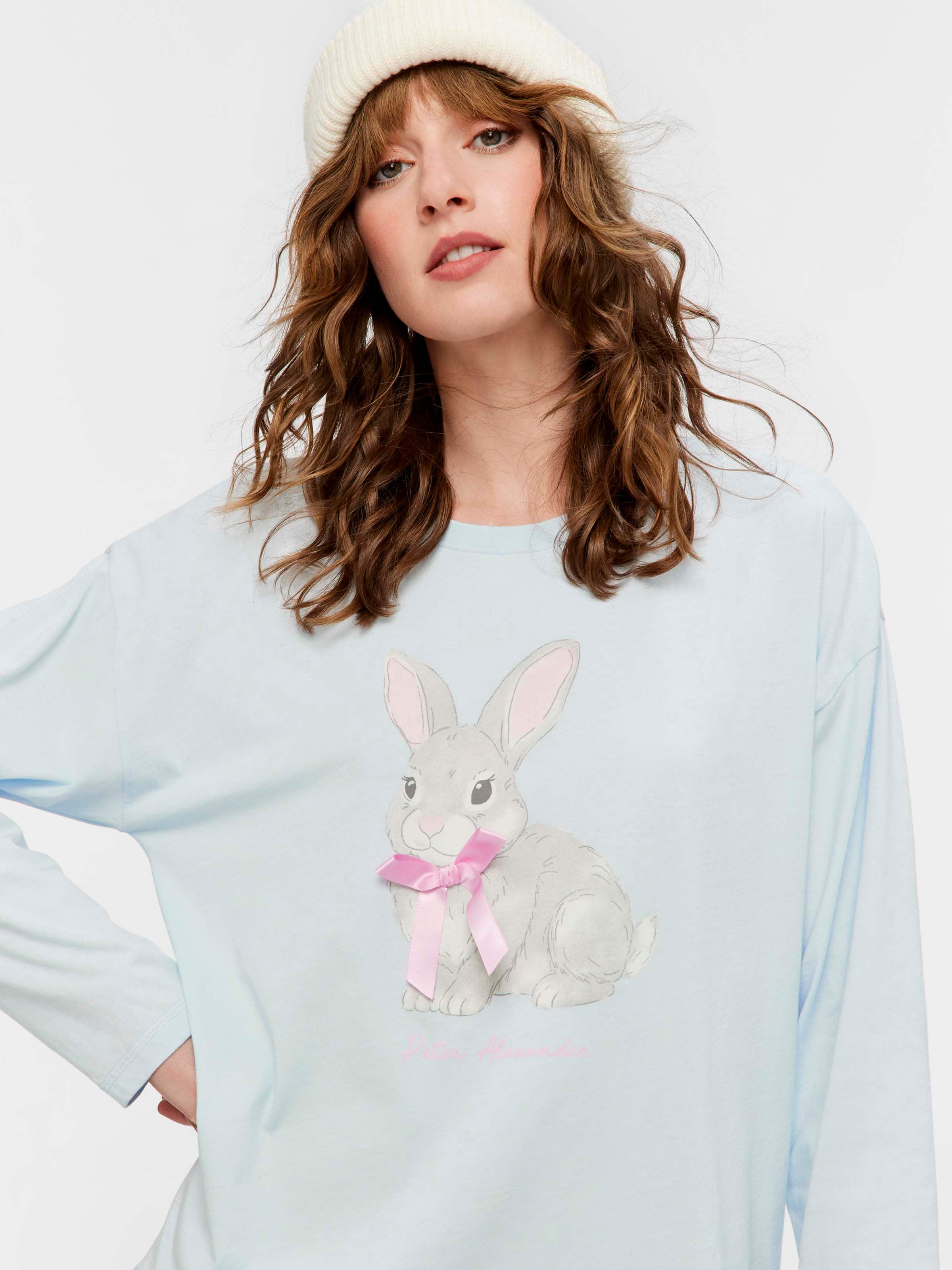 Bow Bunny 100% Cotton Long Sleeve Top